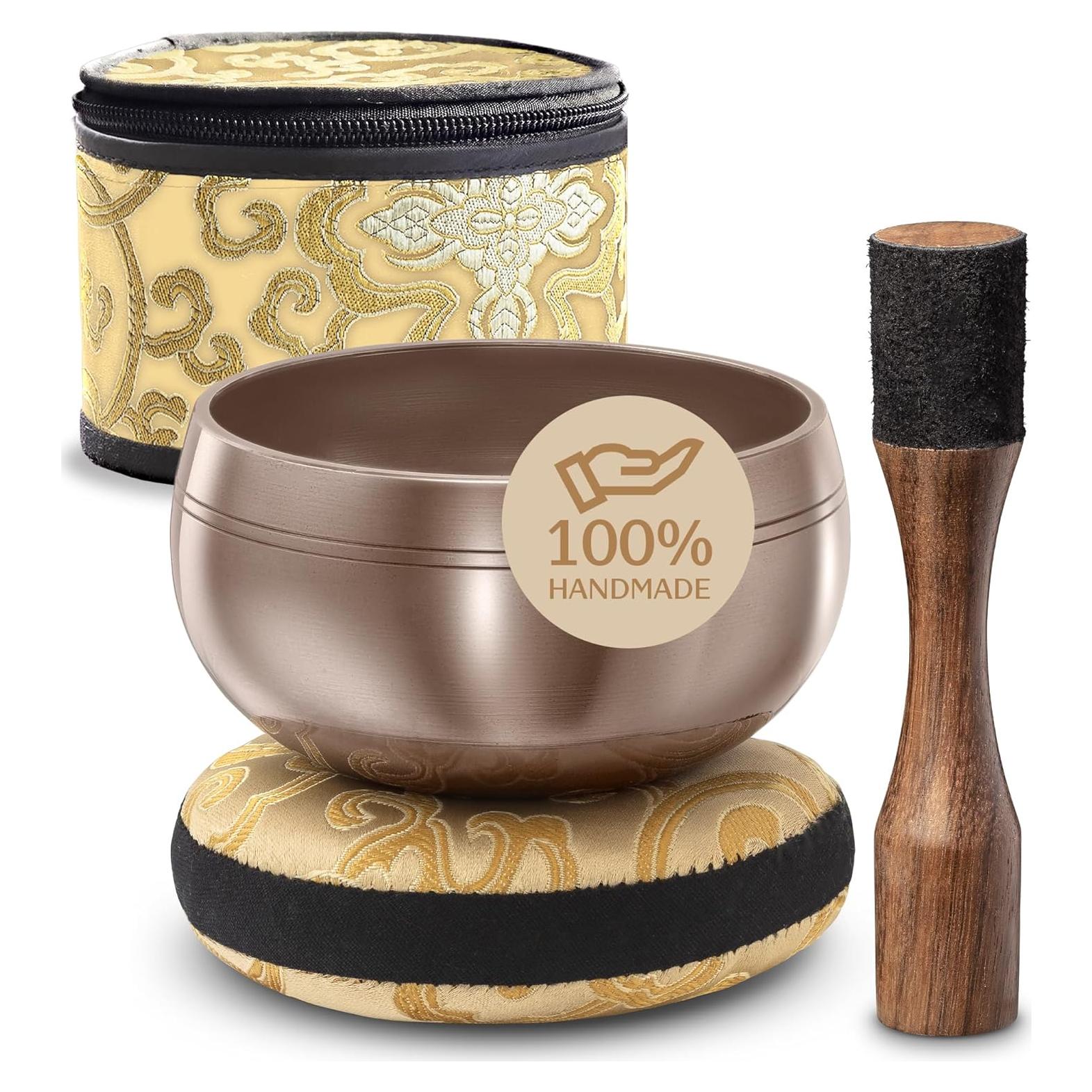 Juego de Cuencos Cantores Tibetanos Silent Mind - Hechos a Mano