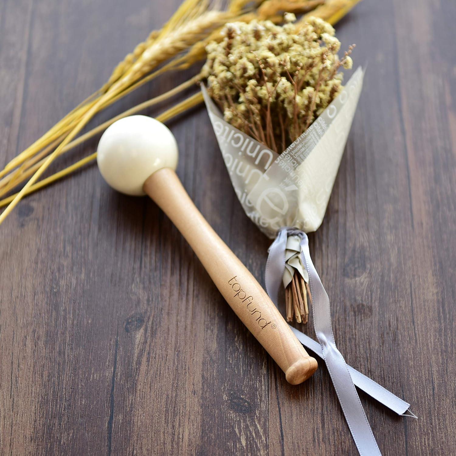 Juego de 3 Cuencos de Canto de Cristal TOPFUND 15-20 cm