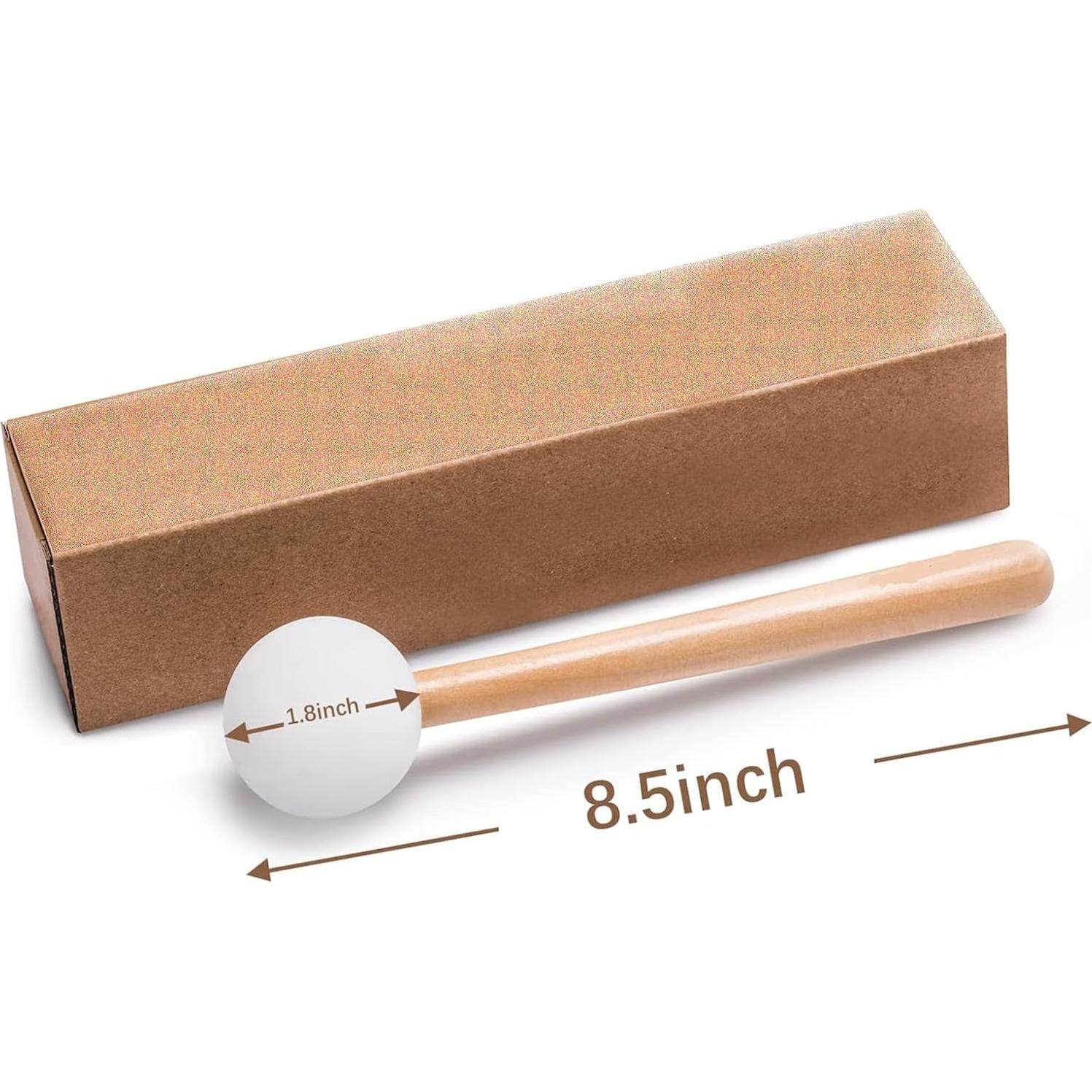 Mazo de Goma con Mango de Madera Sevenbowls 19.8 cm Rosa