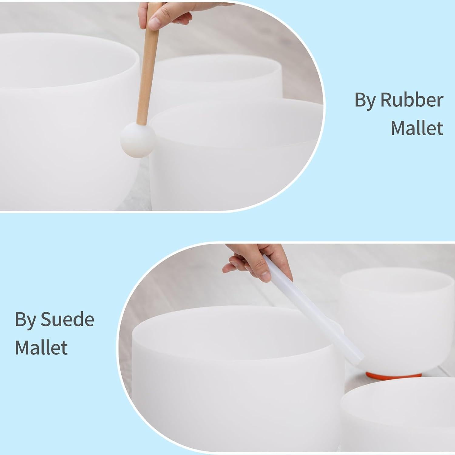 Mazo de Goma con Mango de Madera Sevenbowls 19.8 cm Rosa