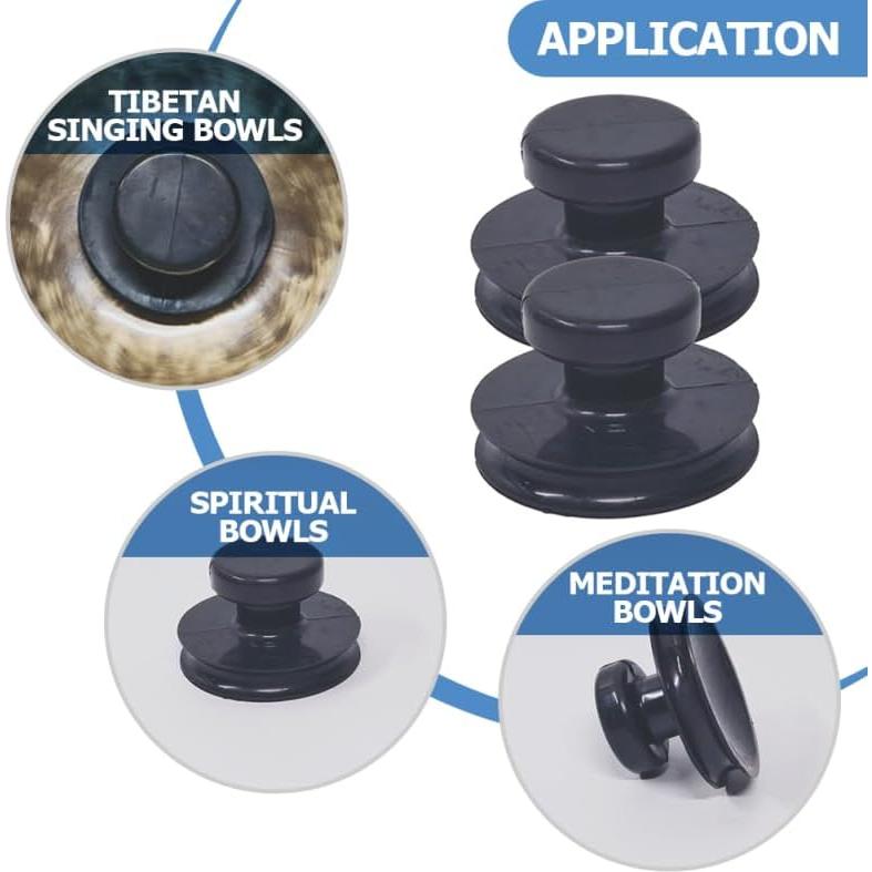 Mango de Succión para Cuencos Cantores BIUDECO 2 Piezas