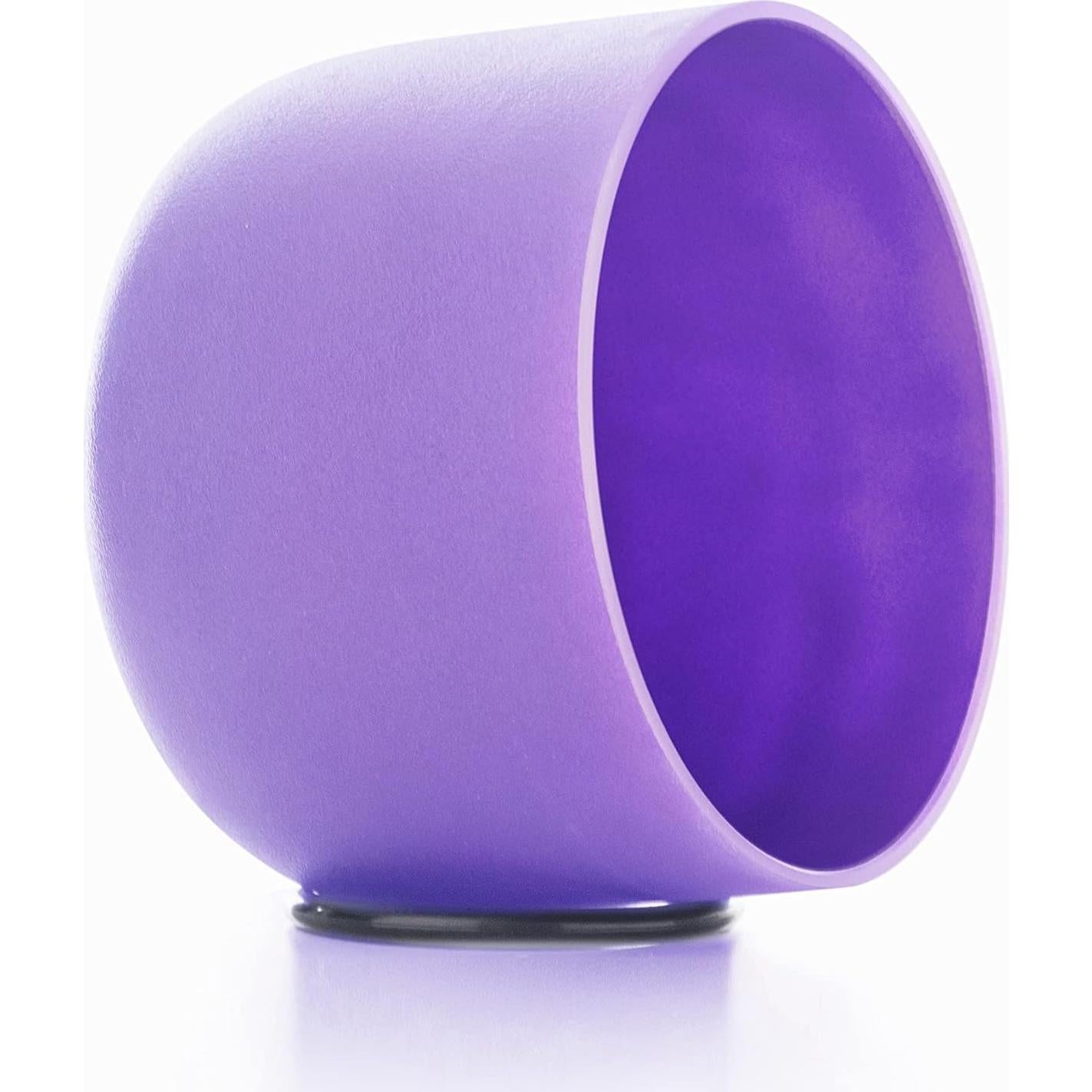 Tazón de Canto de Cristal KVKA 20 cm Nota B Chakra Corona