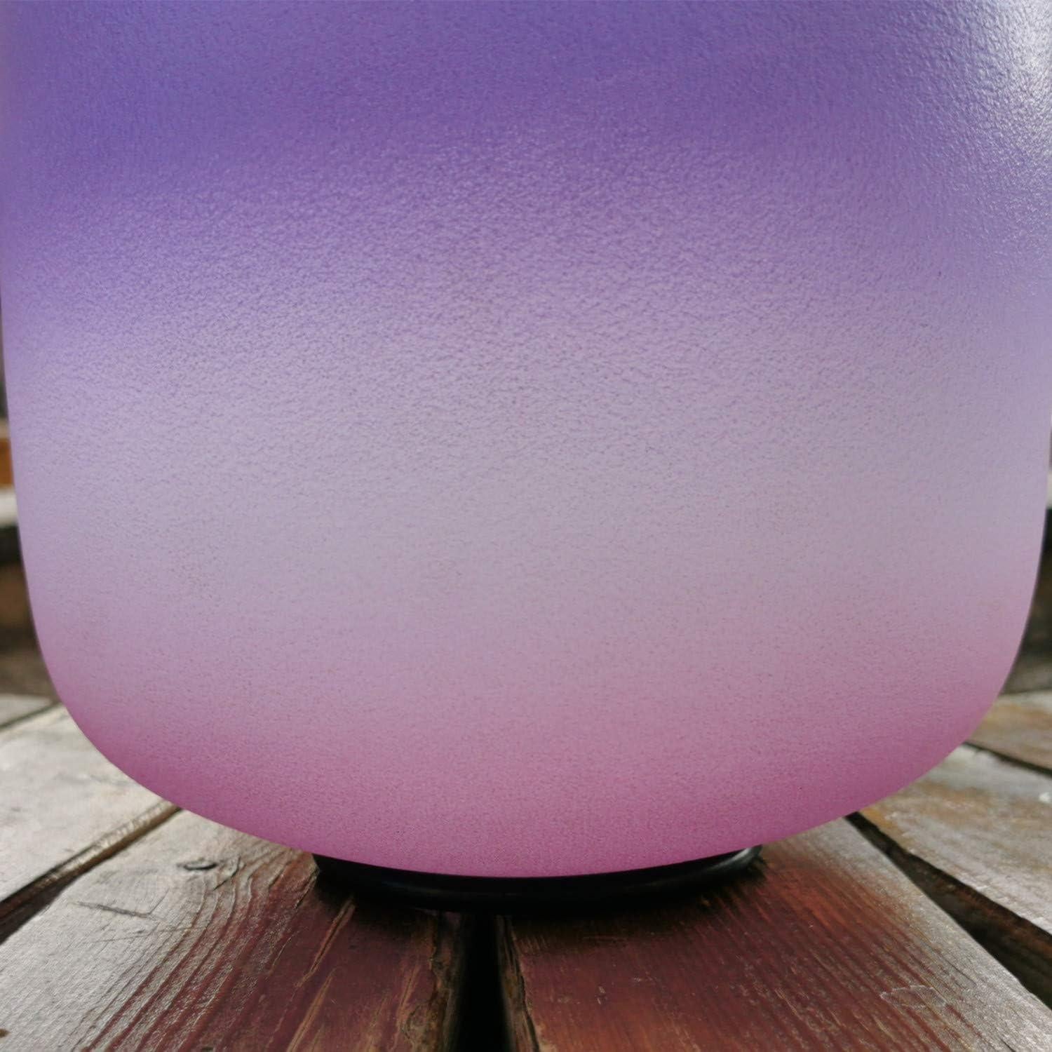 Tazón Cantante de Cuarzo KVKA 20 cm Nota B Chakra Corona