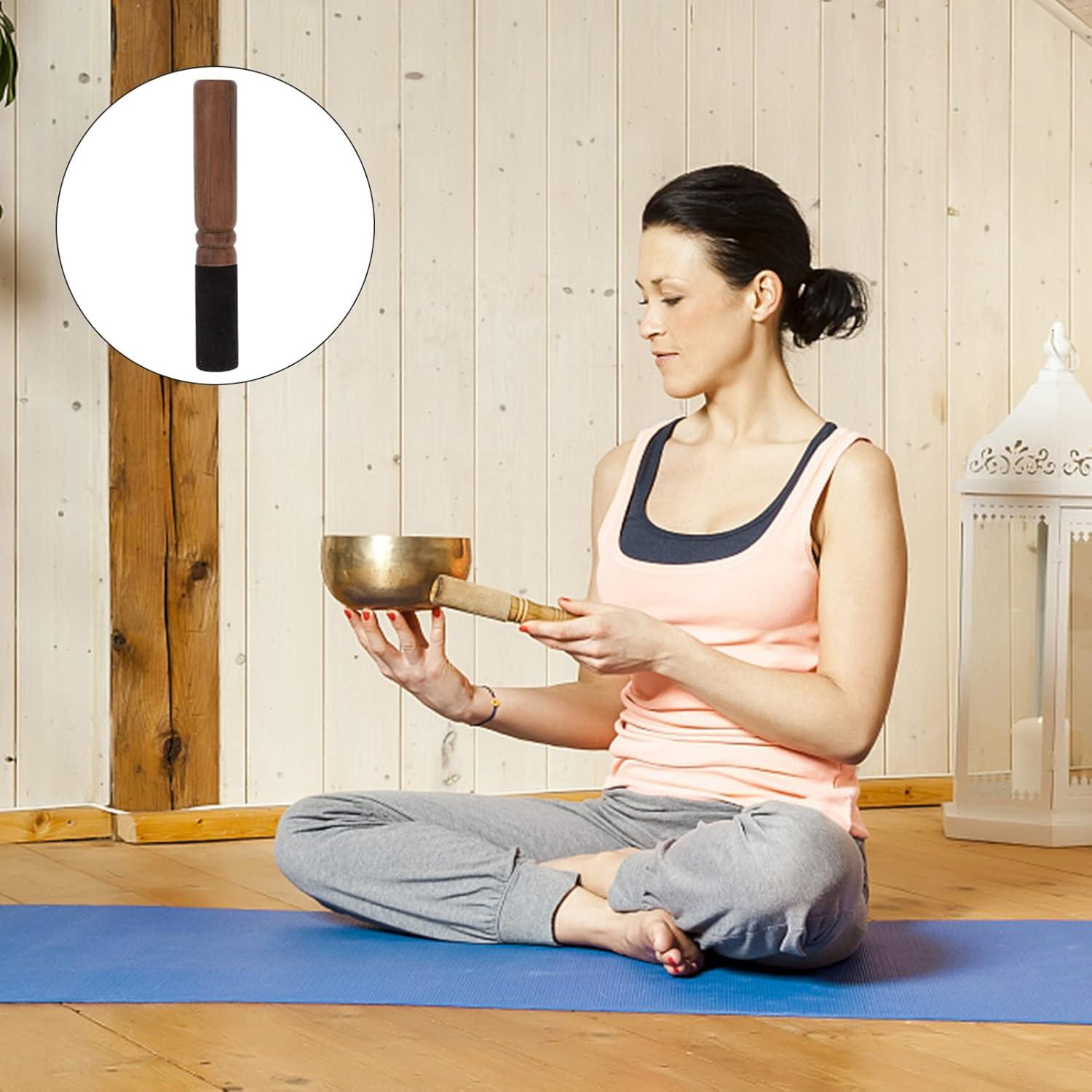 Mazo de Cuenco Cantante de Madera ARTIBETTER 13cm para Meditación