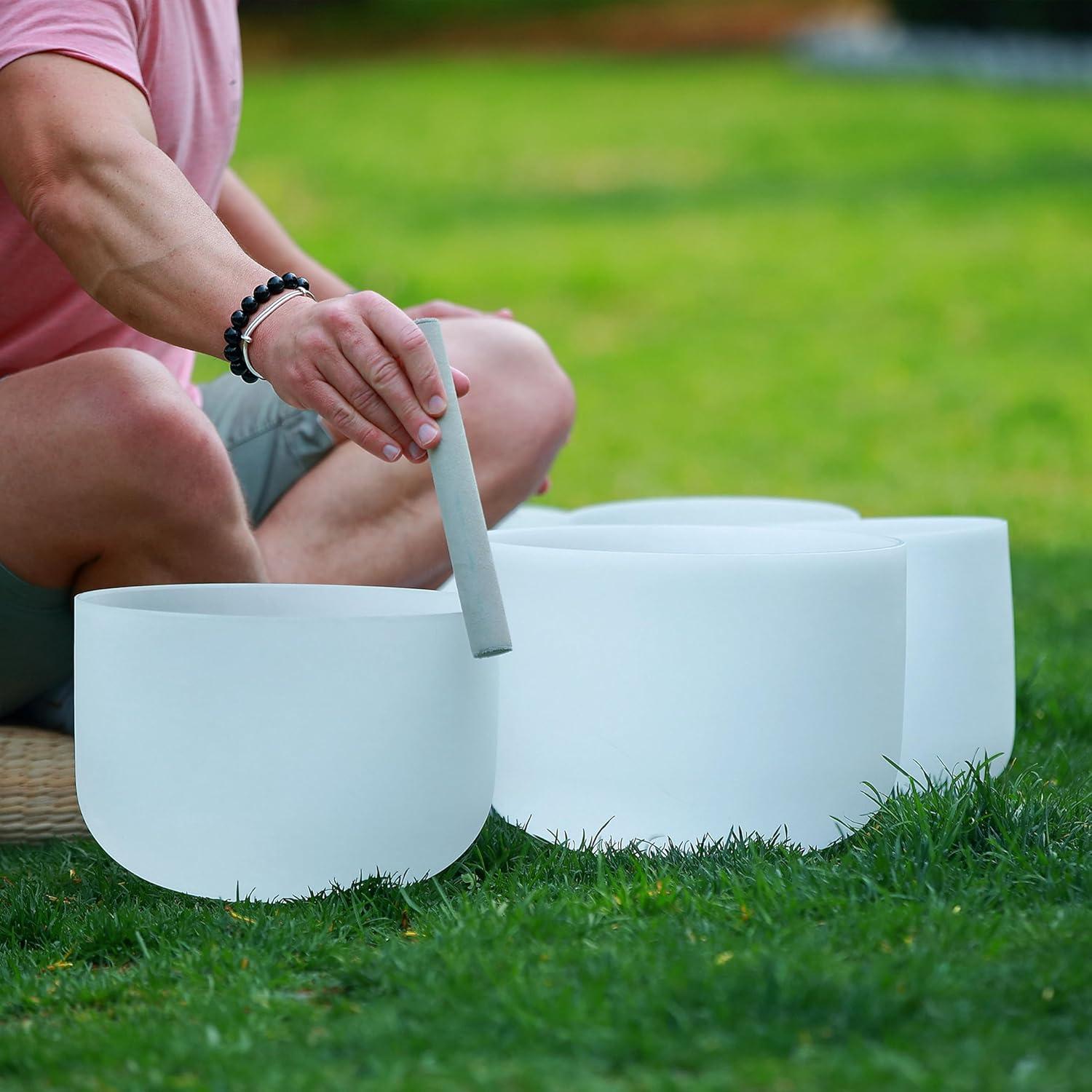 Mazo para Cuenco de Canto TOPFUND de Madera de Haya 30 cm