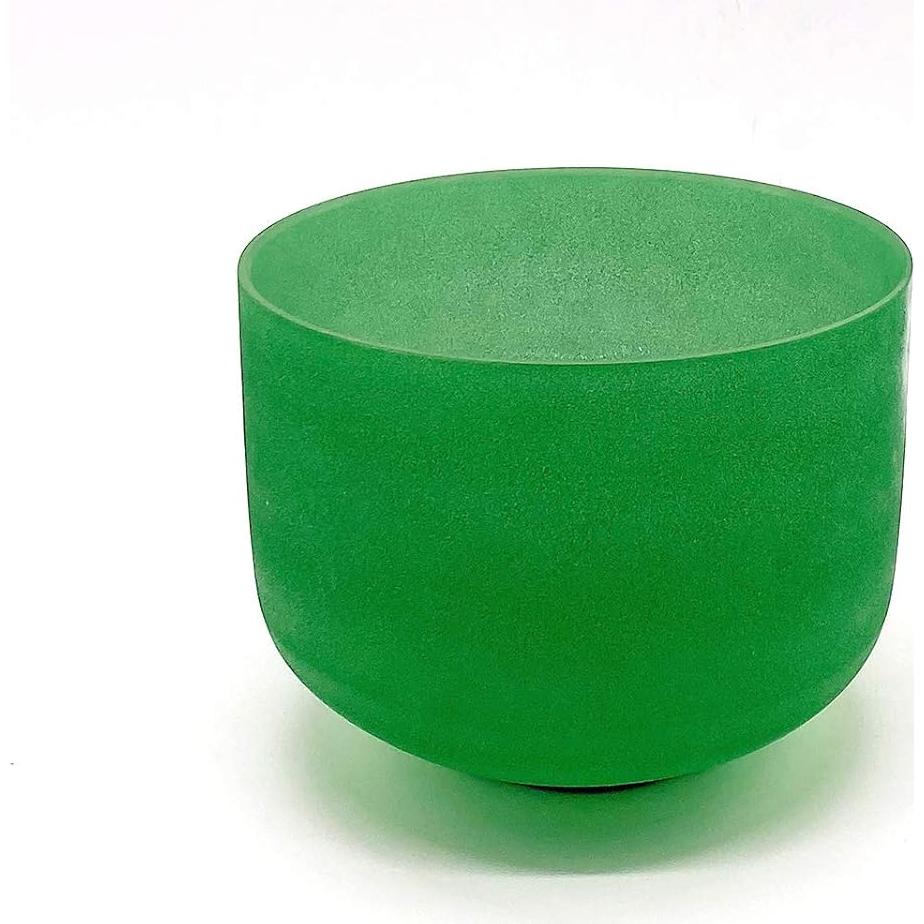 Cuenco Cantante de Cuarzo Verde TAIFENG 20.32 cm Templado
