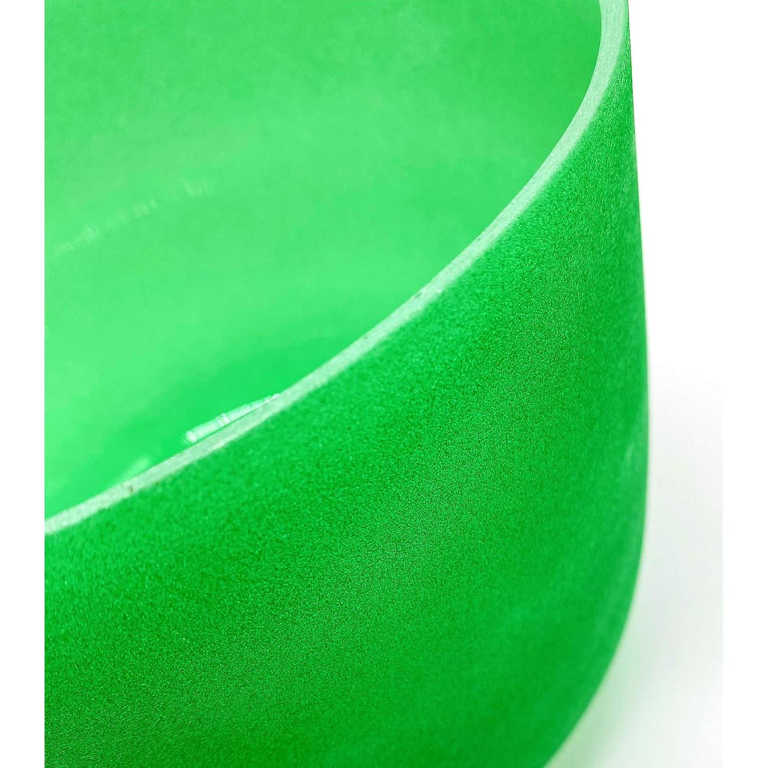 Cuenco Cantante de Cuarzo Verde TAIFENG 20.32 cm Templado