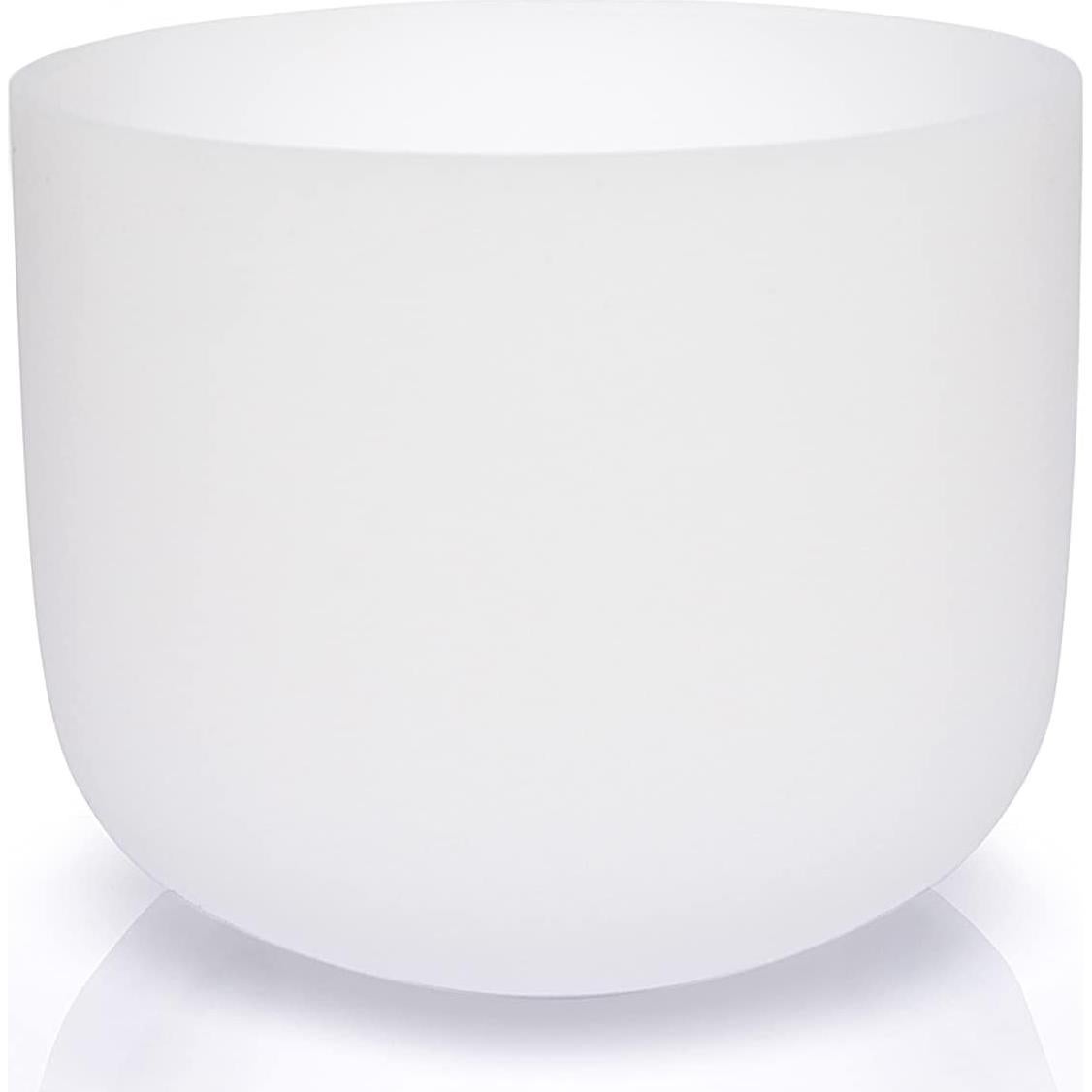 Cuenco de Cristal Cantante Frosted FUCHU 20.32 cm Chakra Solar