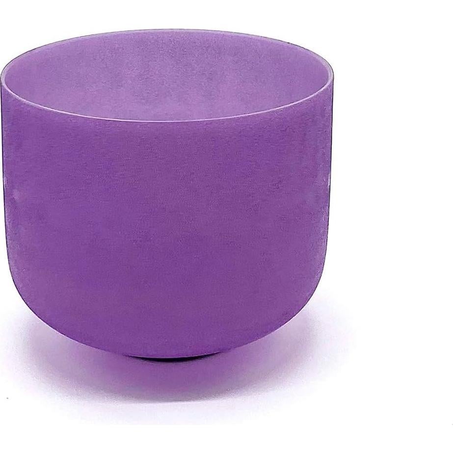 Cuenco Cantante de Cuarzo Morado TAIFENG 20.32 cm 1.74 kg