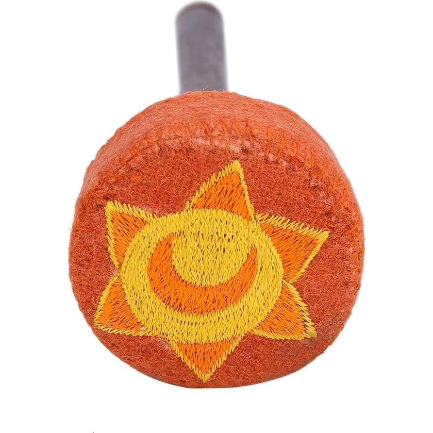 Mazo de Madera Dura ZJchao con Fieltro para Tazón Cantante