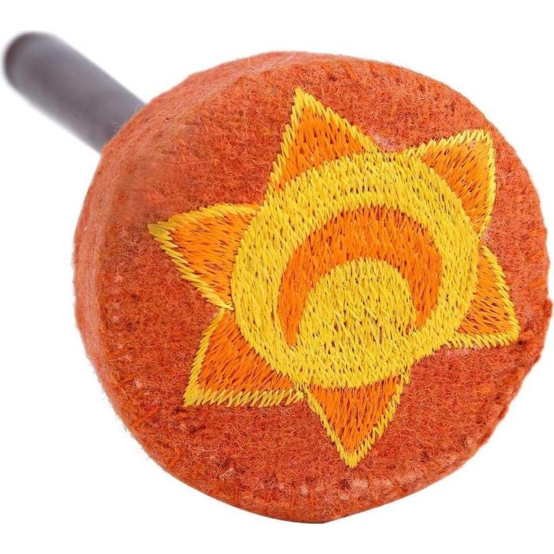 Mazo de Madera Dura ZJchao con Fieltro para Tazón Cantante