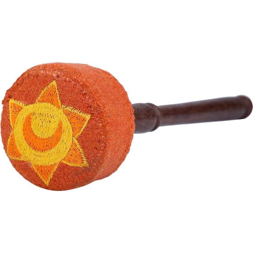 Mazo de Madera Dura ZJchao con Fieltro para Tazón Cantante