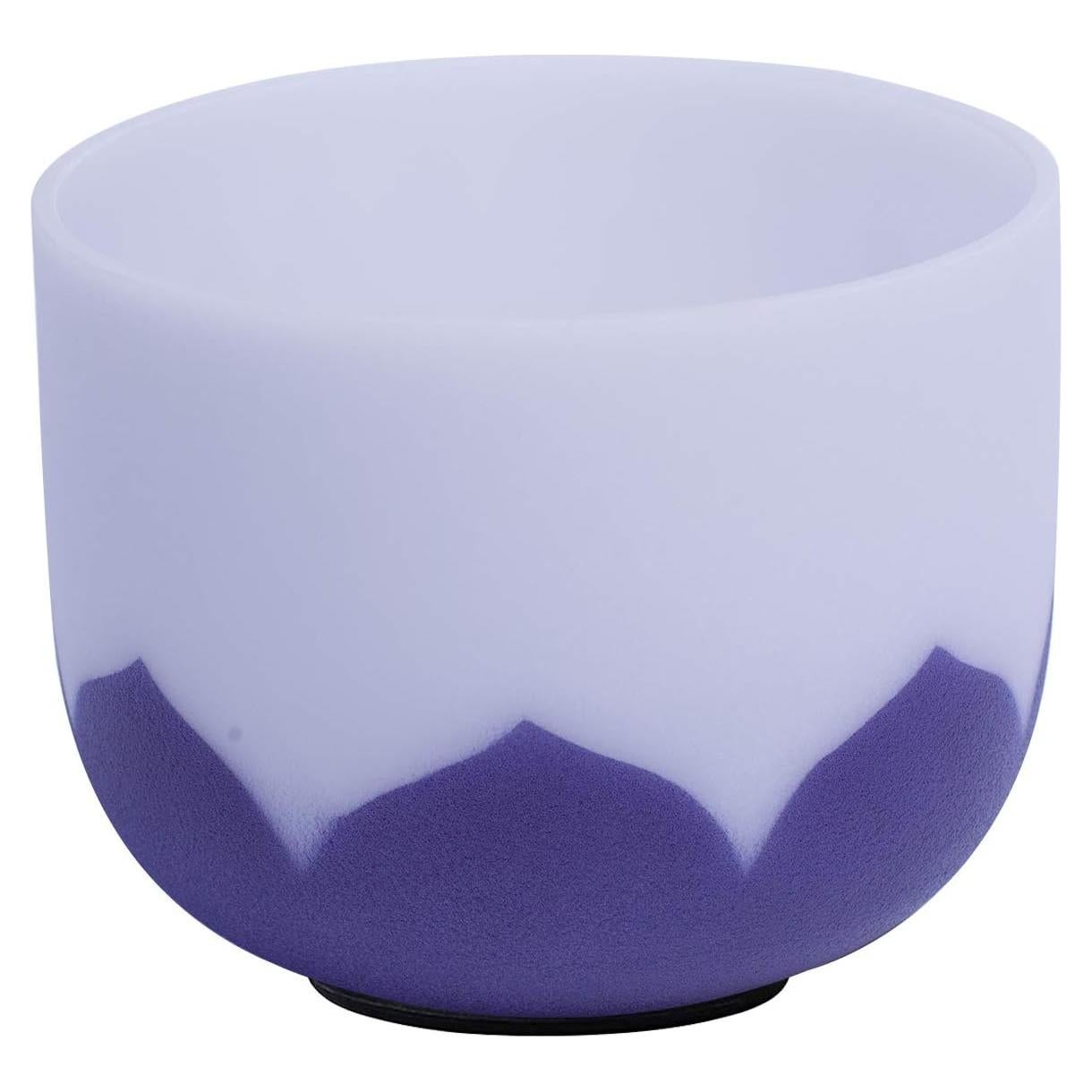 Cuenco de Canto de Cristal ENERGYSOUND 432Hz 17.78 cm Loto