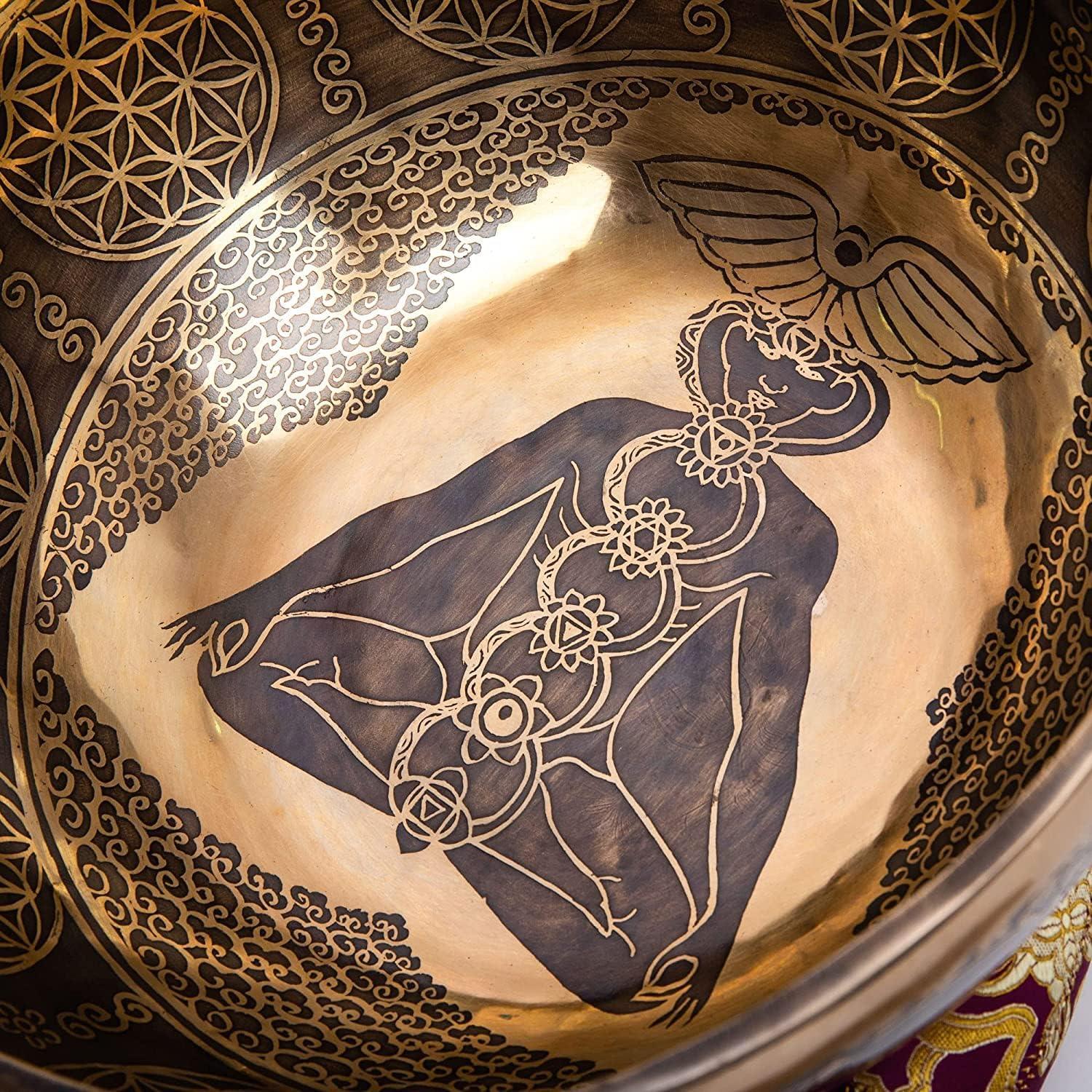 Juego de Cuencos Cantores Tibetanos 30cm Himalayan Bazaar