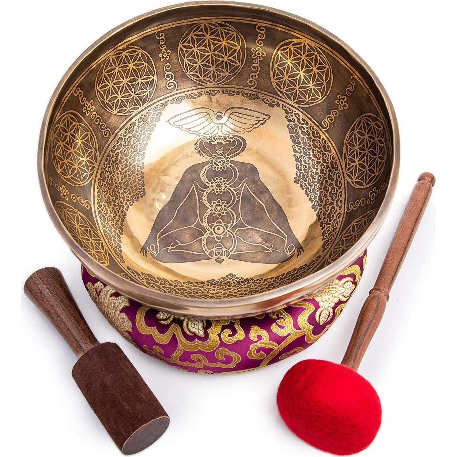 Juego de Cuencos Cantores Tibetanos 30cm Himalayan Bazaar