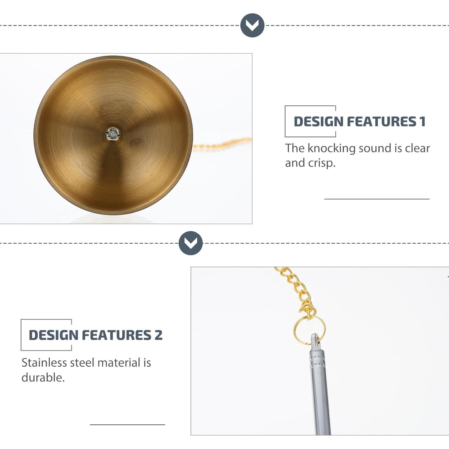 Campana de Meditación Budista Milisten - Chime de Cuenco 15cm