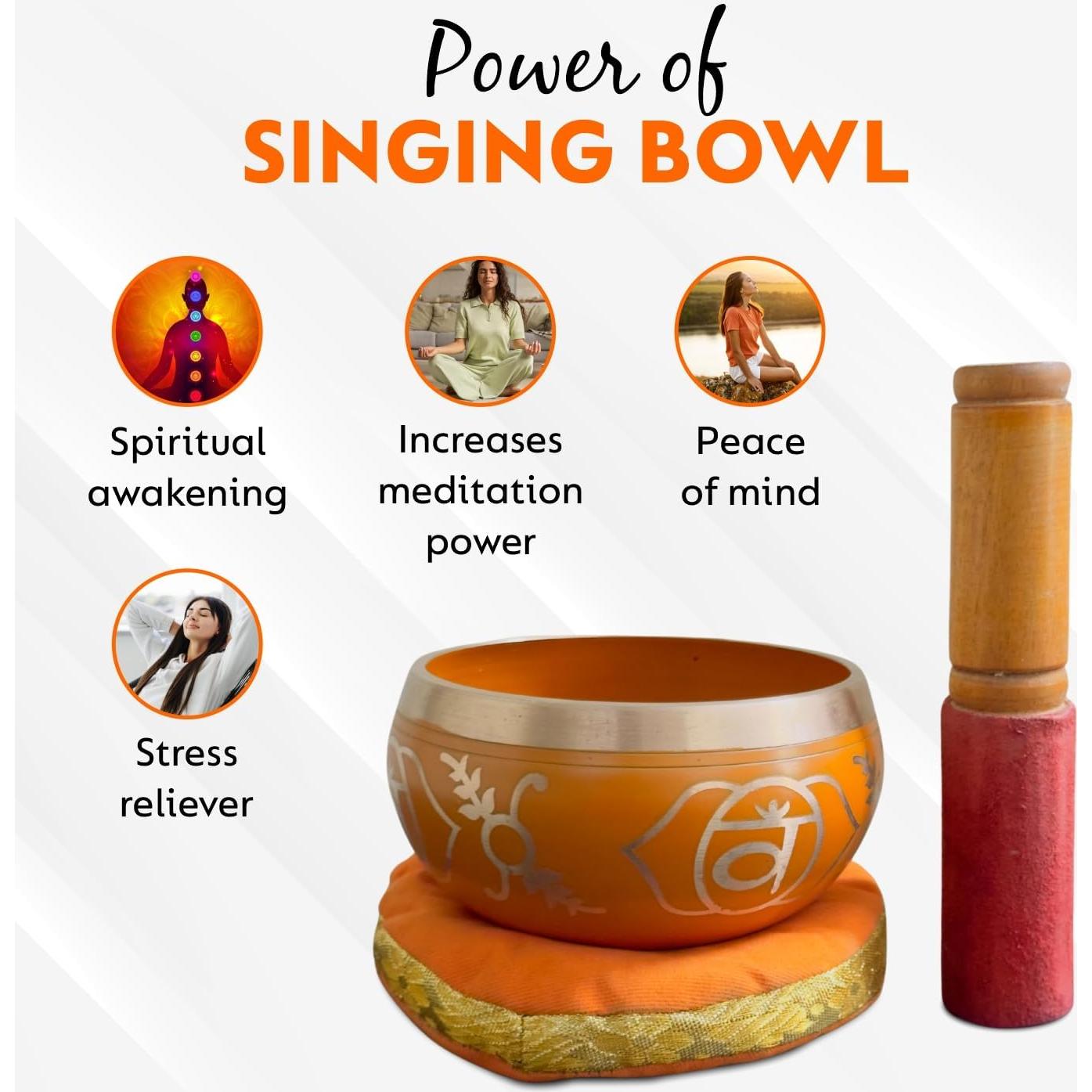 Cuenco Cantor Tibetano Nature's Own 10 cm - Hecho a Mano en Nepal