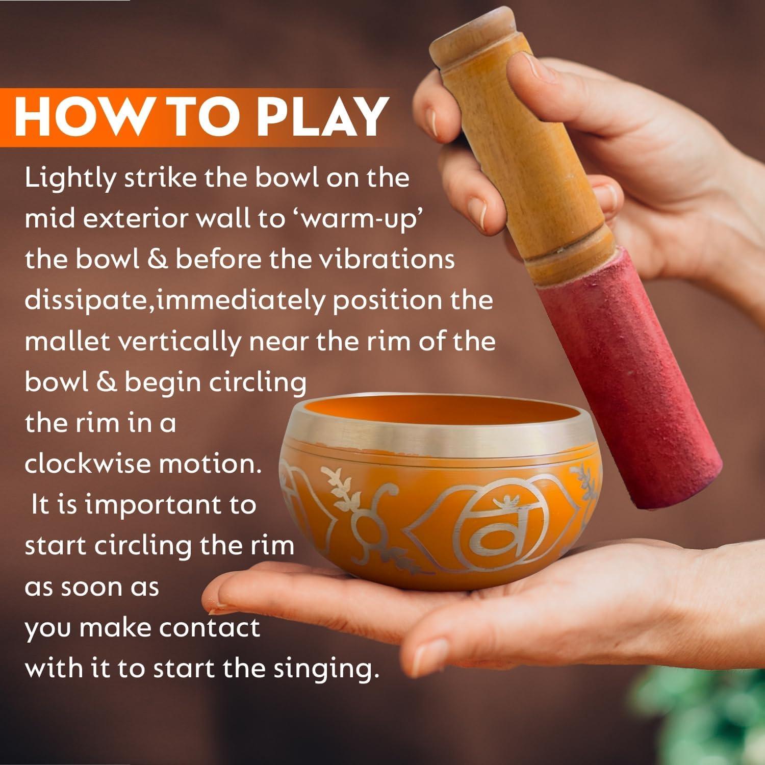 Cuenco Cantor Tibetano Nature's Own 10 cm - Hecho a Mano en Nepal