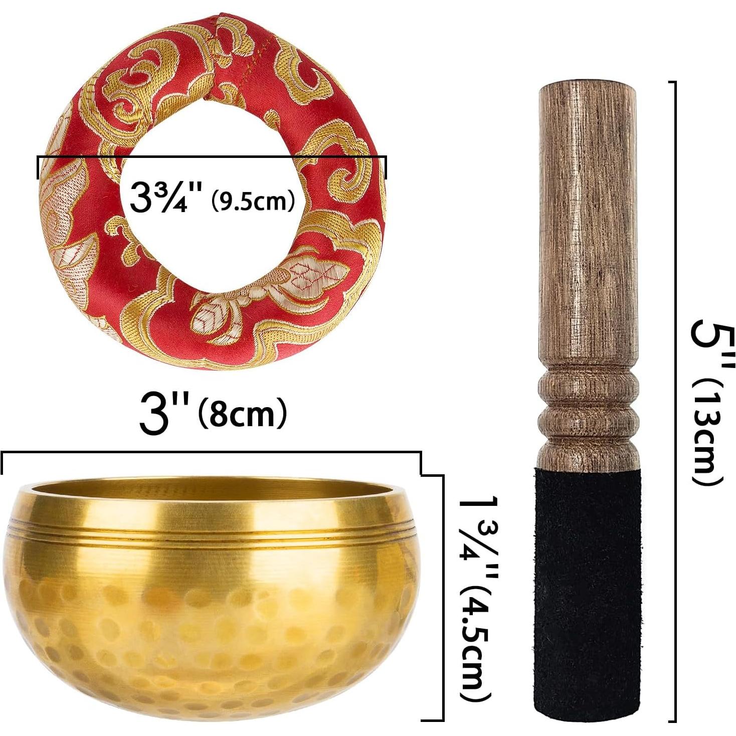 Juego de Cuencos Cantores Tibetanos Musiin - Hecho a Mano para Meditación