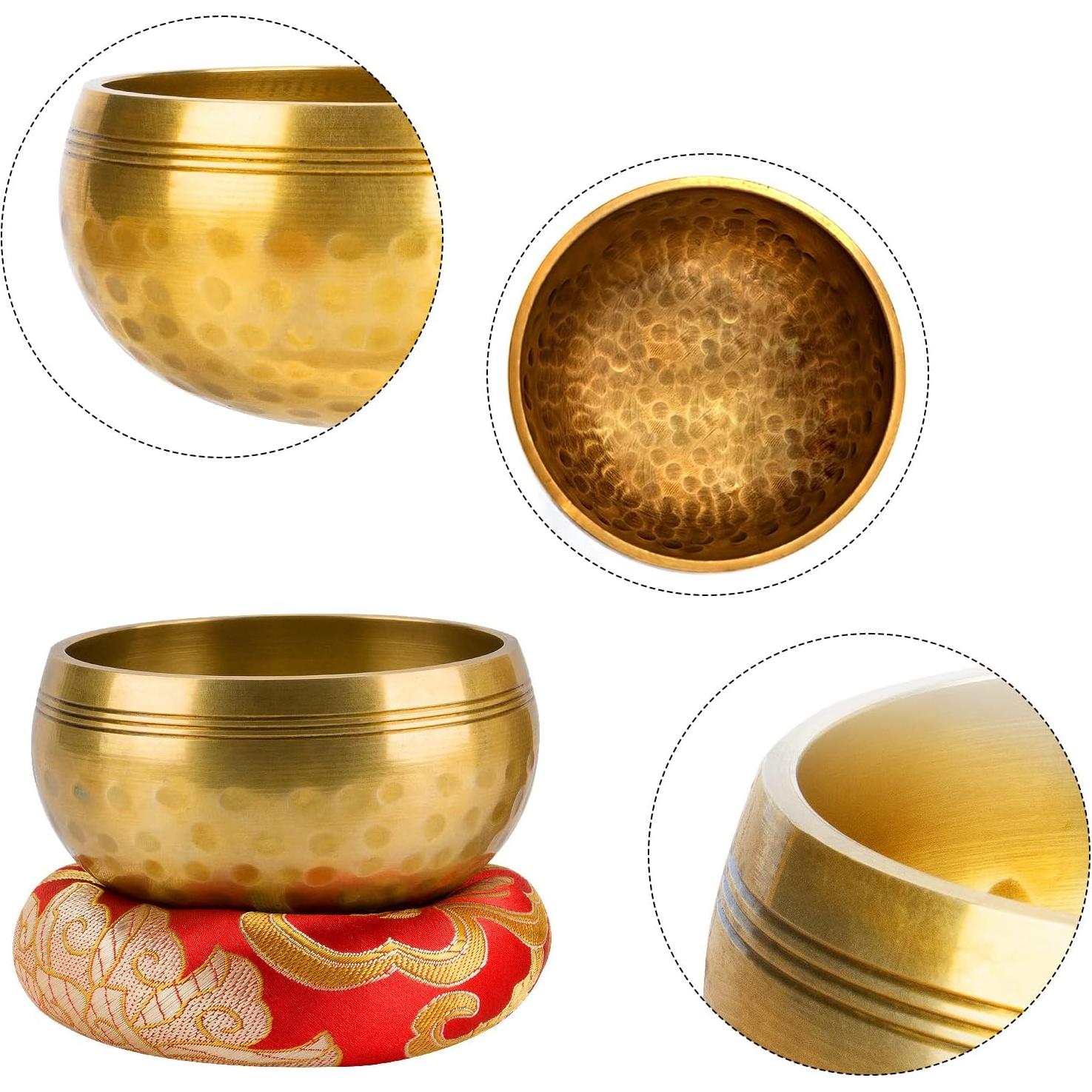 Juego de Cuencos Cantores Tibetanos Musiin - Hecho a Mano para Meditación