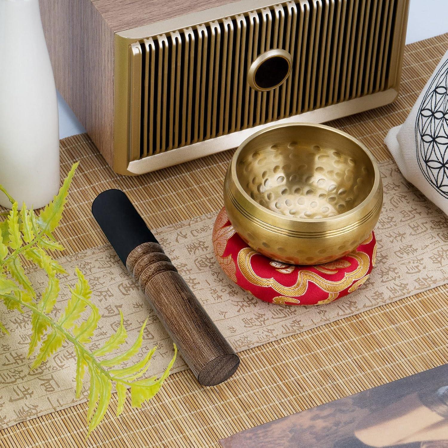 Juego de Cuencos Cantores Tibetanos Musiin - Hecho a Mano para Meditación