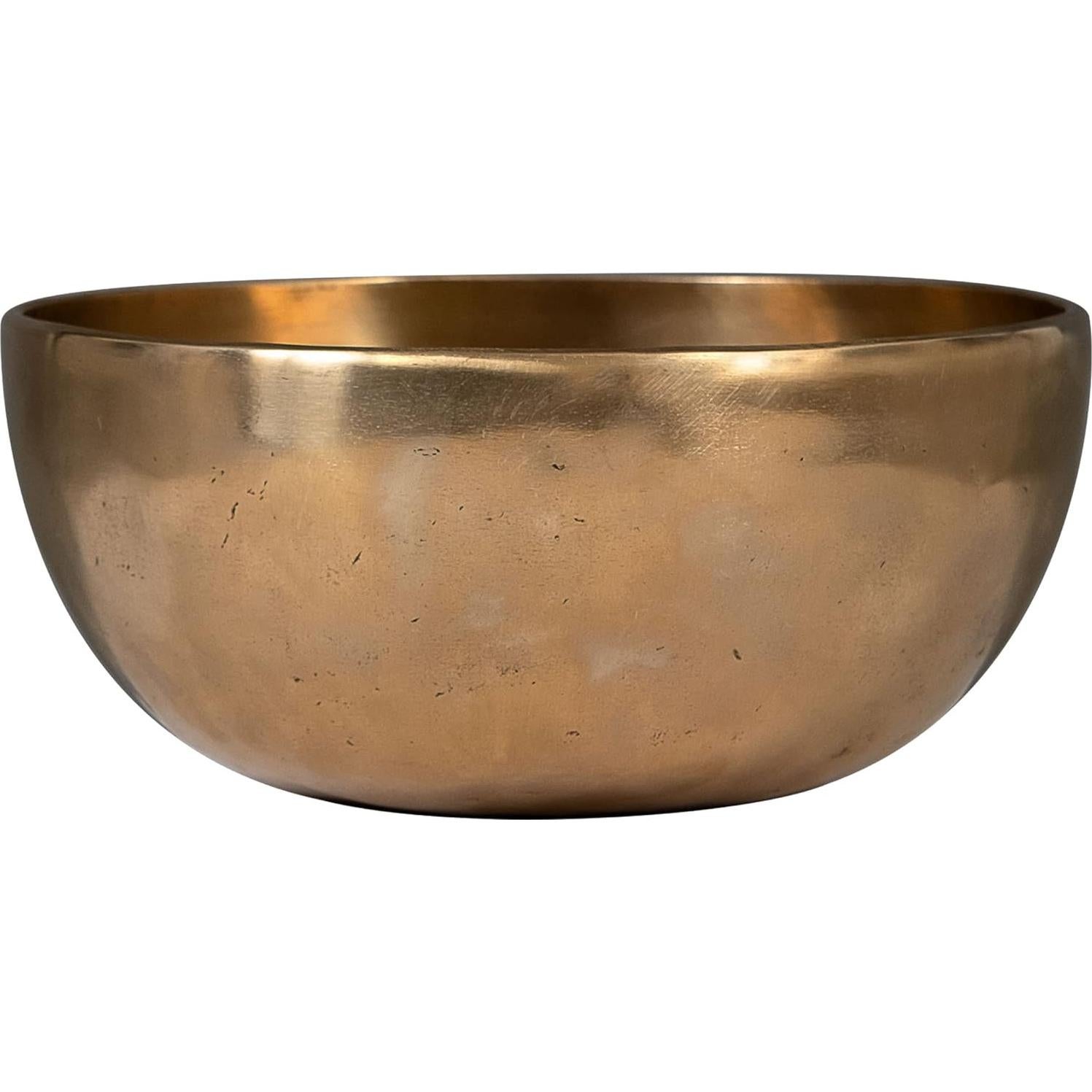 Tazón Cantante Tibetano de Latón Sela 22.1 cm con Mazo y Bolsa