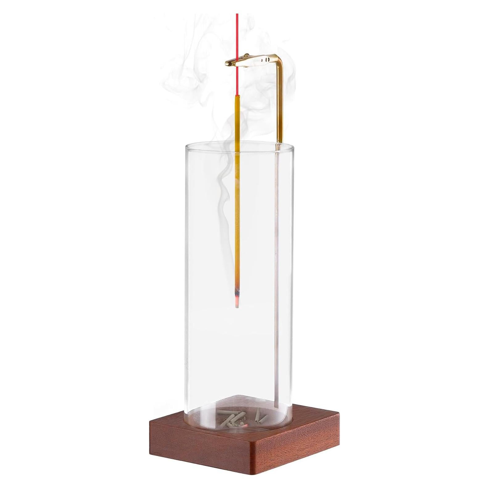 Soporte de Incienso Durmmur con Catcher de Ceniza de Vidrio