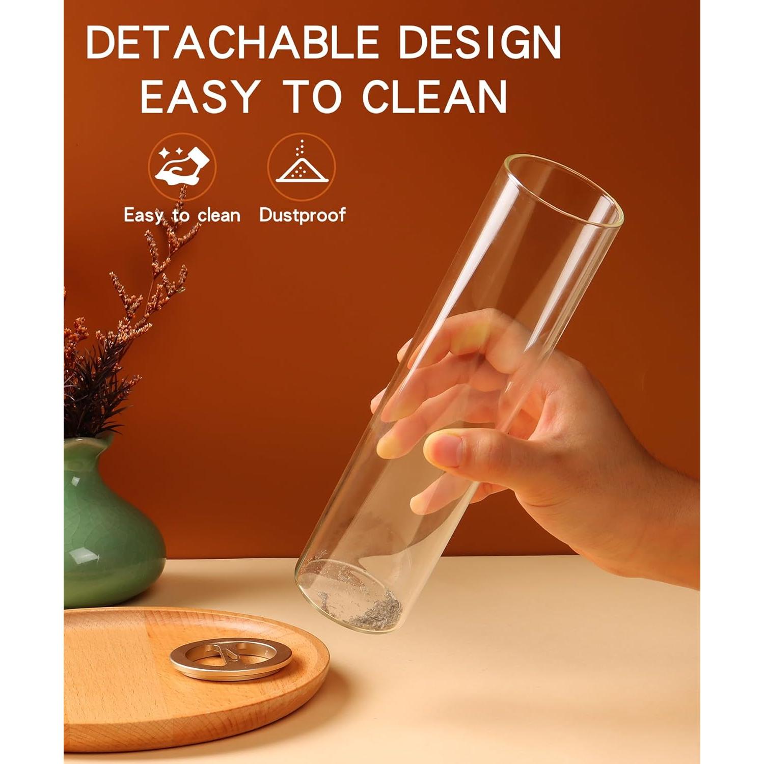 Soporte de Incienso Eavida Oro Champán 2 Paquete Anticenizas