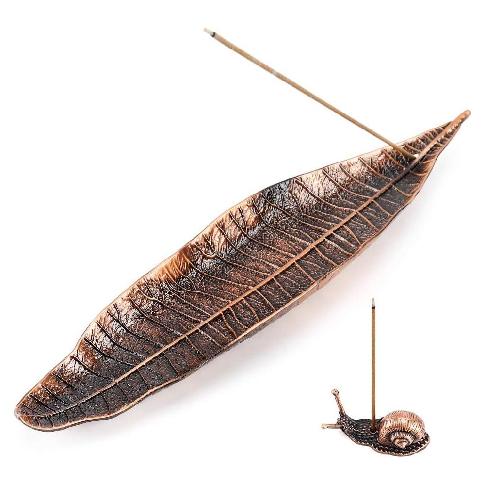 Juego de Soporte para Incienso Accmor - Cobre Rojo, 2 Piezas