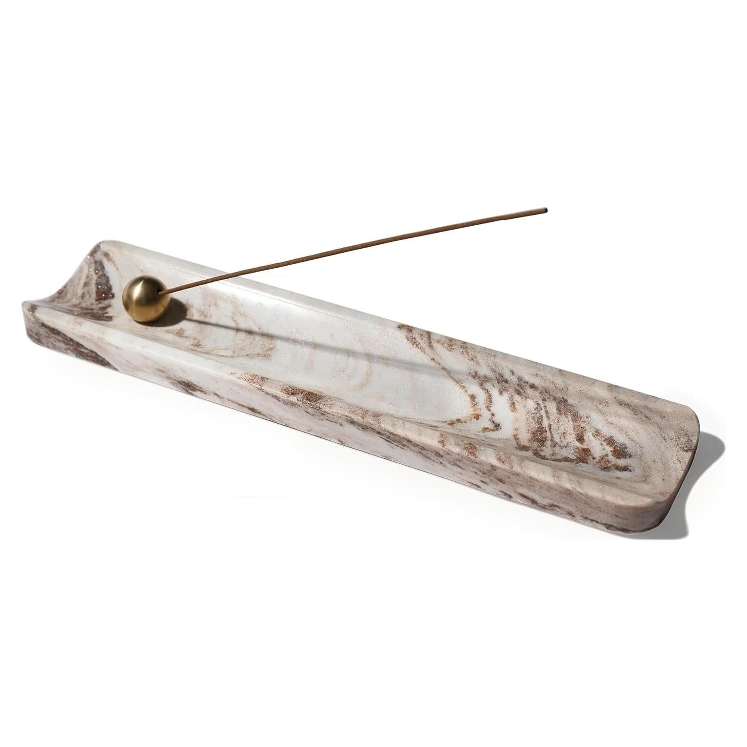 Soporte de Incienso de Mármol Italiano Koville Palissandro Classico