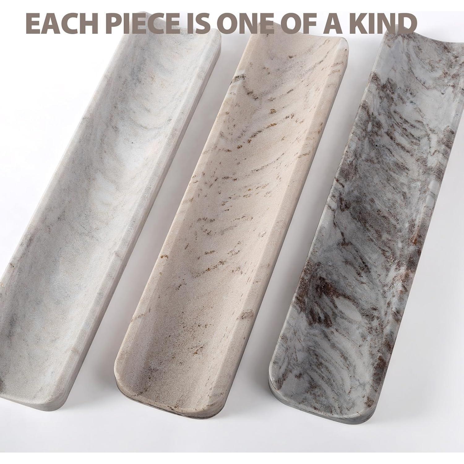 Soporte de Incienso de Mármol Italiano Koville Palissandro Classico