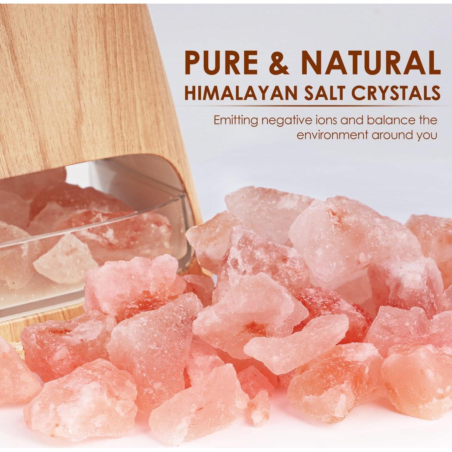 Lámpara de Sal Himalaya 2-en-1 Salkin Difusor Aceites 150ml