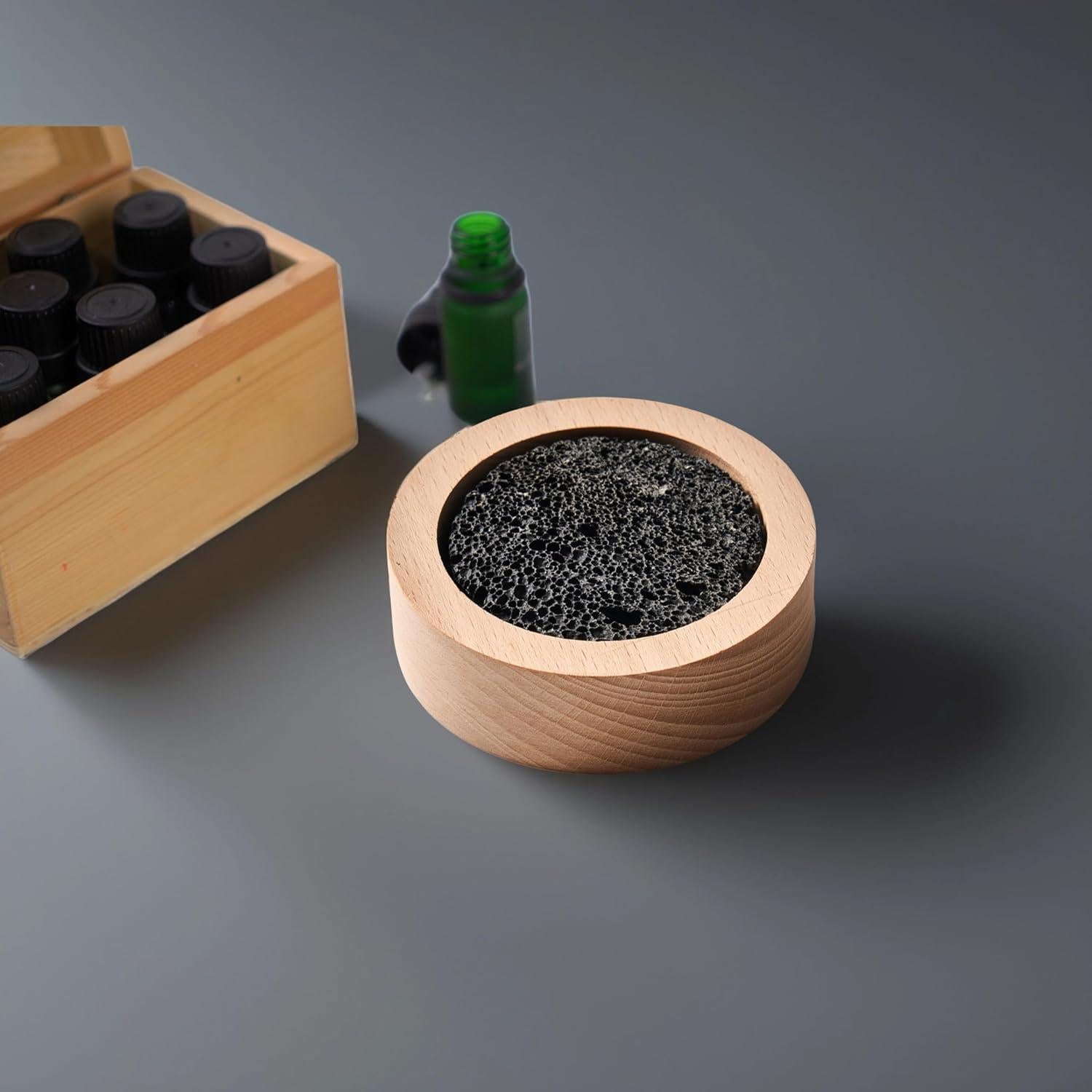 Difusor Pasivo de Roca Volcánica CUIYKAI para Aceites Esenciales