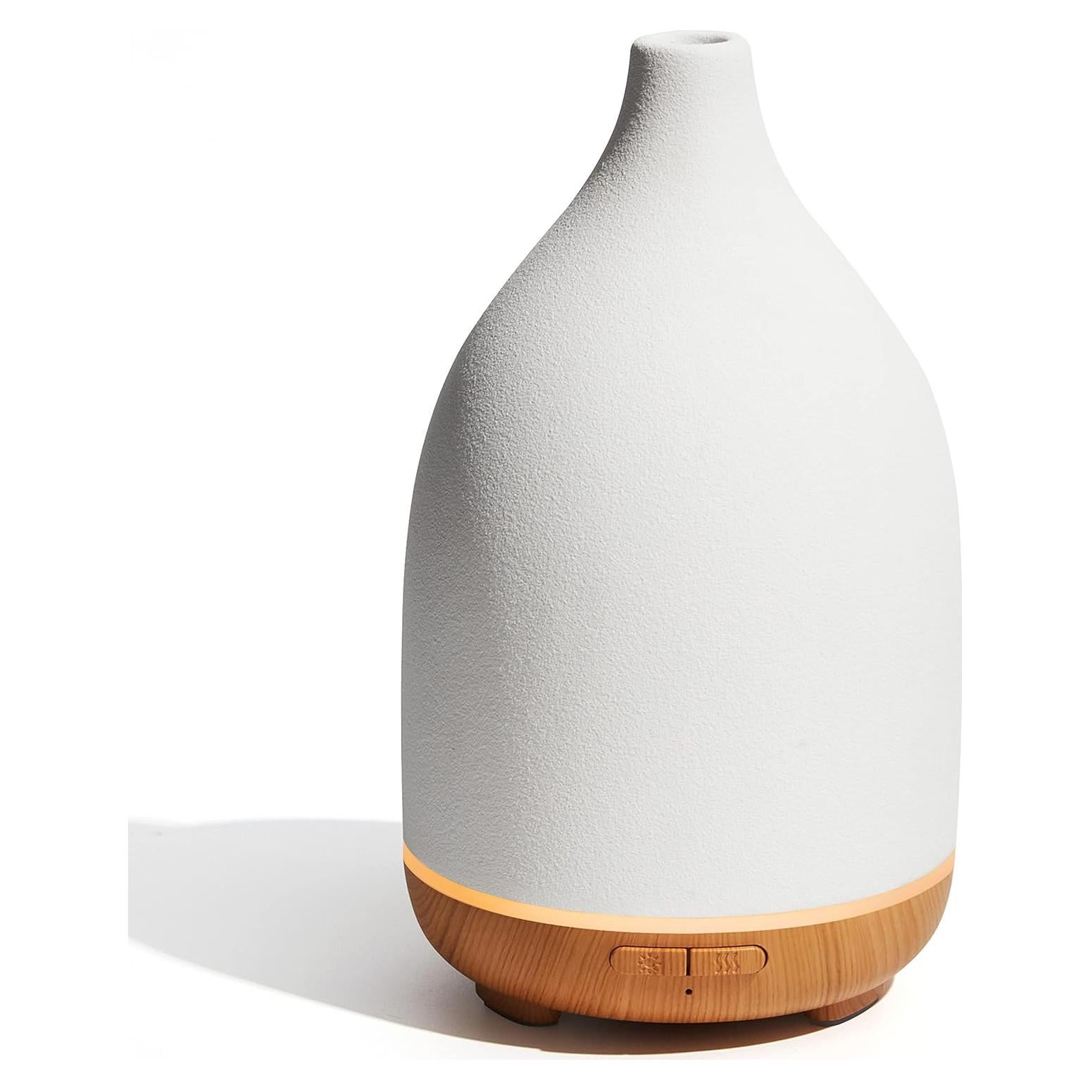 Difusor de Aceite InnoGear AD15T-W Cerámica 150ml Blanco