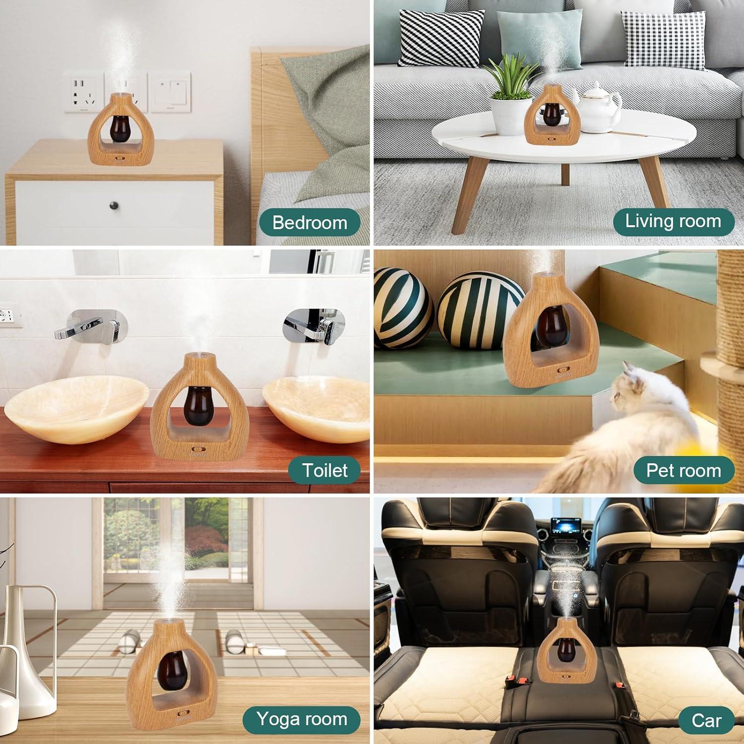 Difusor de Aceite Esencial Inalámbrico HAPPTWS U-21 20ml