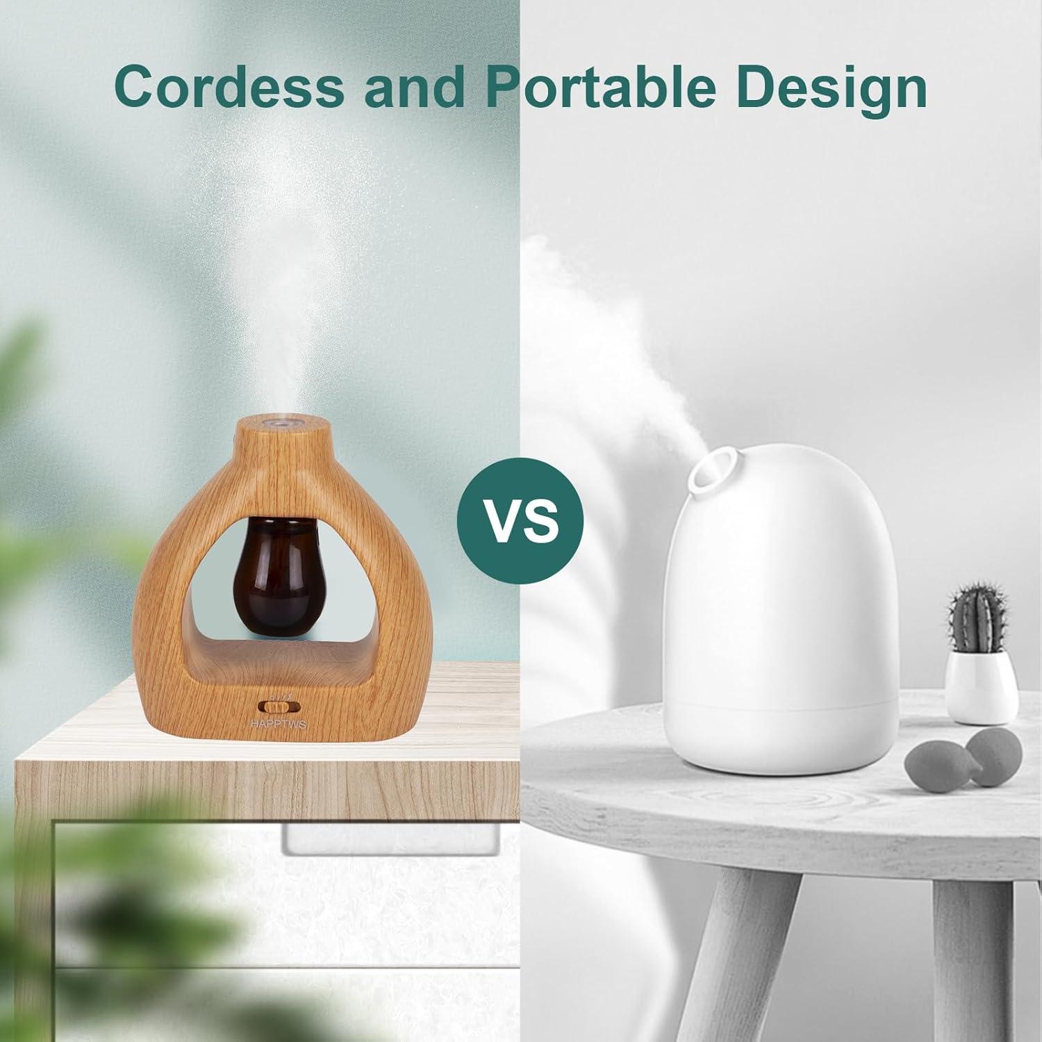 Difusor de Aceite Esencial Inalámbrico HAPPTWS U-21 20ml