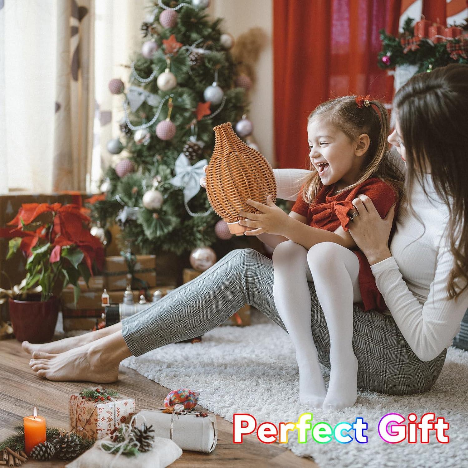 Difusor de Aceite Esencial SENMUL 100mL Ratán Control Remoto