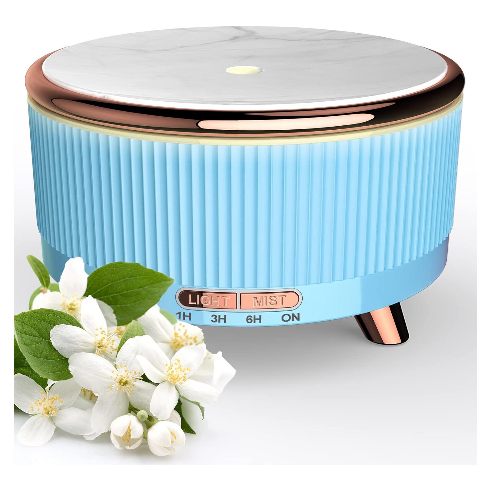 Difusor de Aromaterapia Jack & Rose 500ml Azul Claro