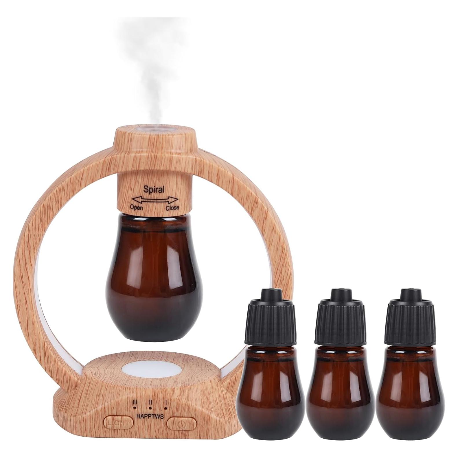 Difusor de Aceite Esencial HAPPTWS U22 Amarillo Inalámbrico