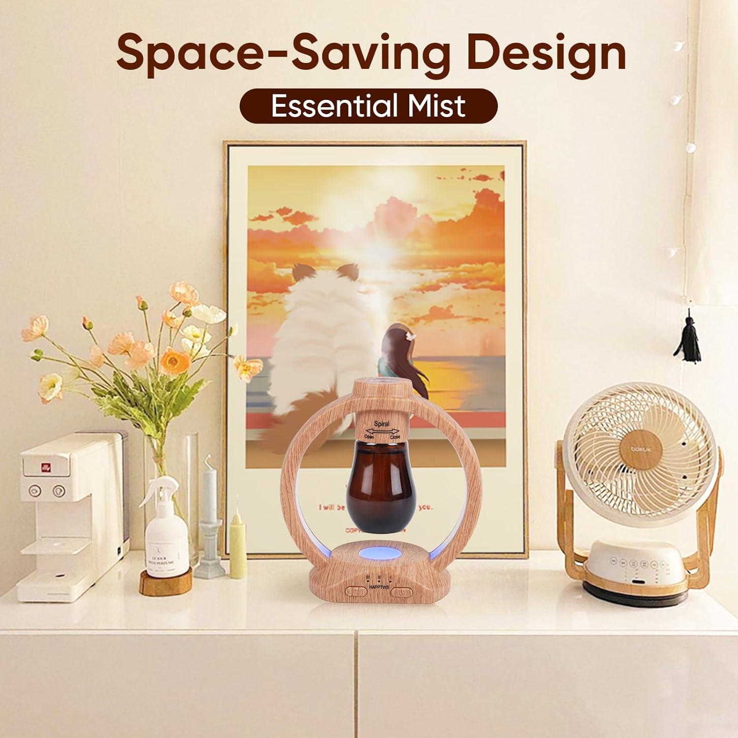 Difusor de Aceite Esencial HAPPTWS U22 Amarillo Inalámbrico