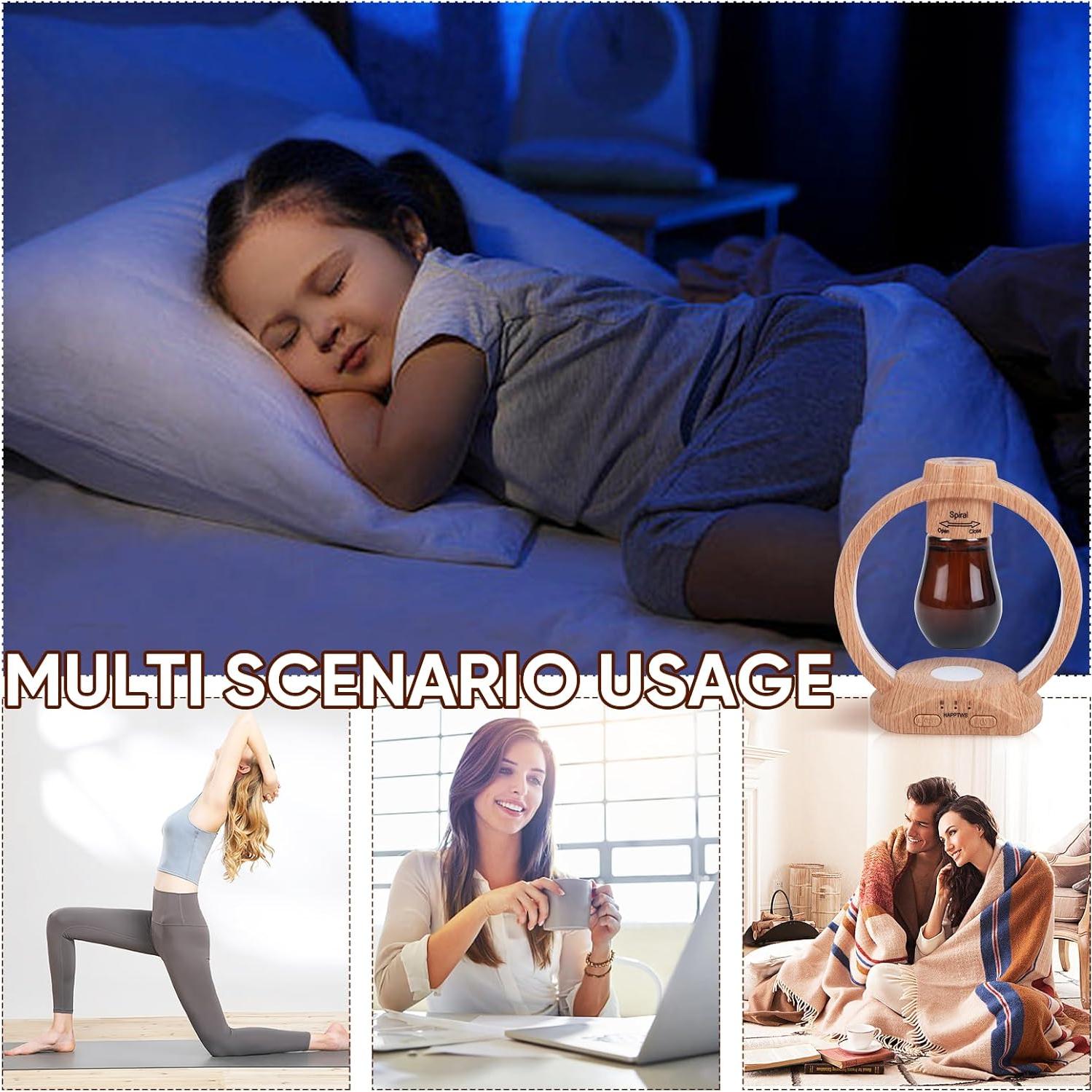 Difusor de Aceite Esencial HAPPTWS U22 Amarillo Inalámbrico