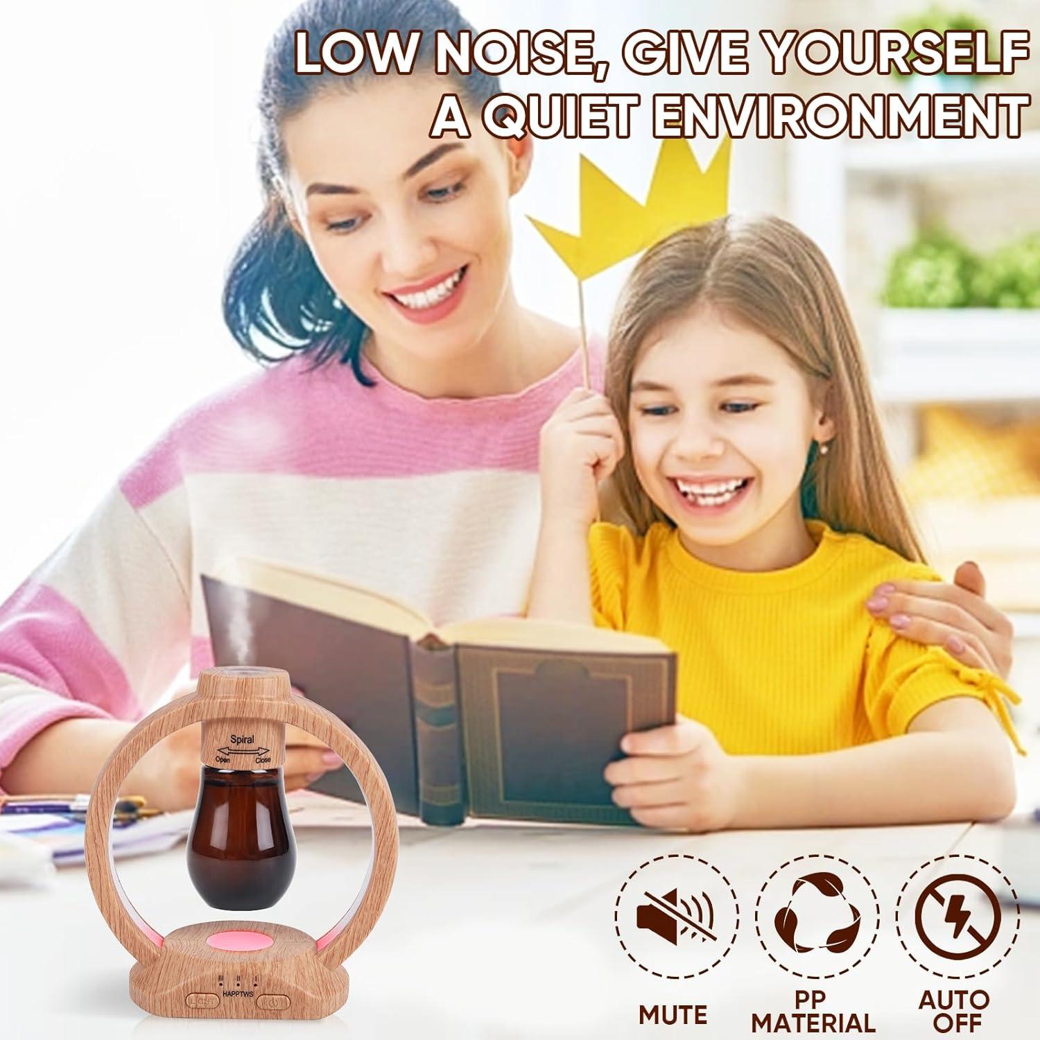 Difusor de Aceite Esencial HAPPTWS U22 Amarillo Inalámbrico