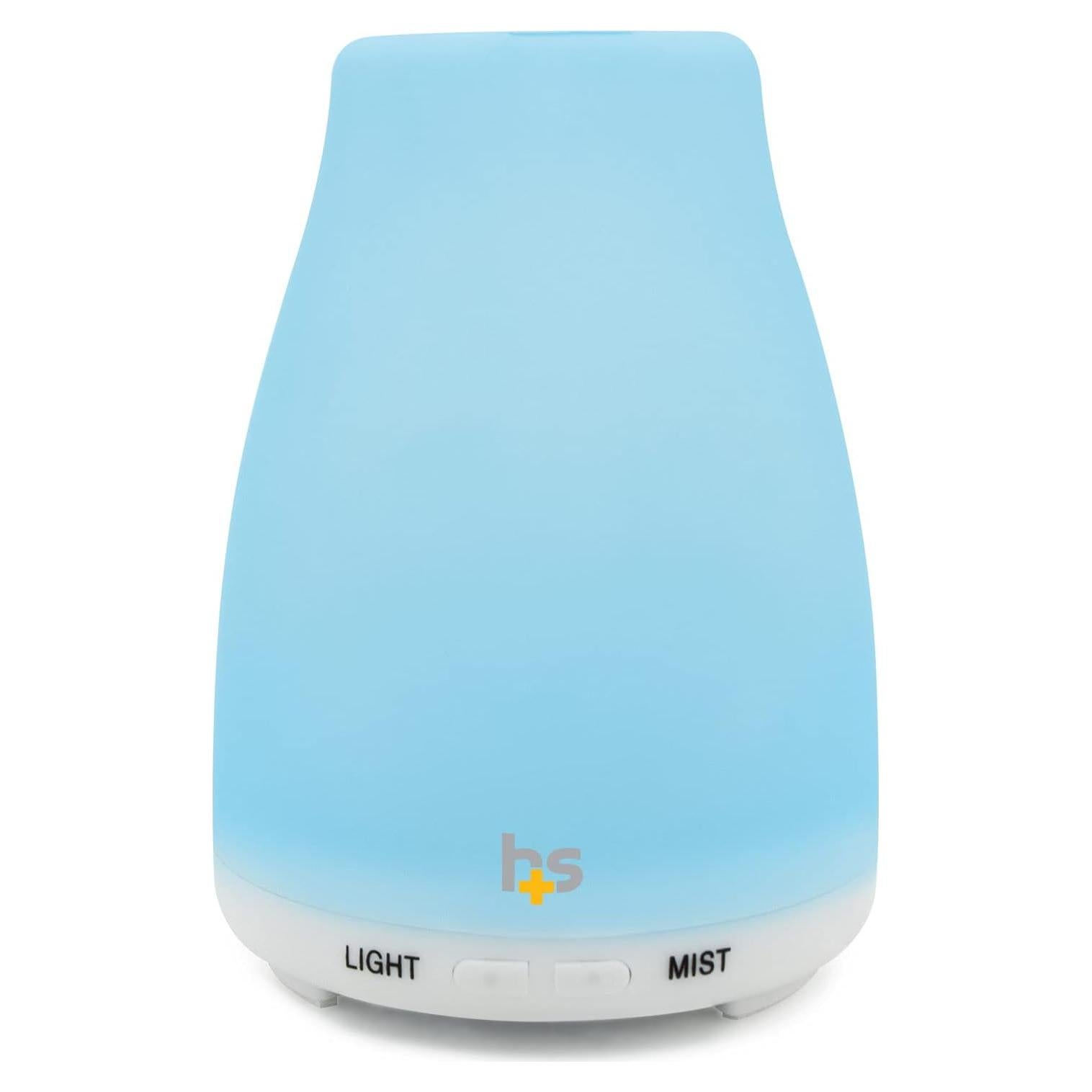 Difusor de Aceite Esencial HealthSmart 150ml Humidificador Blanco