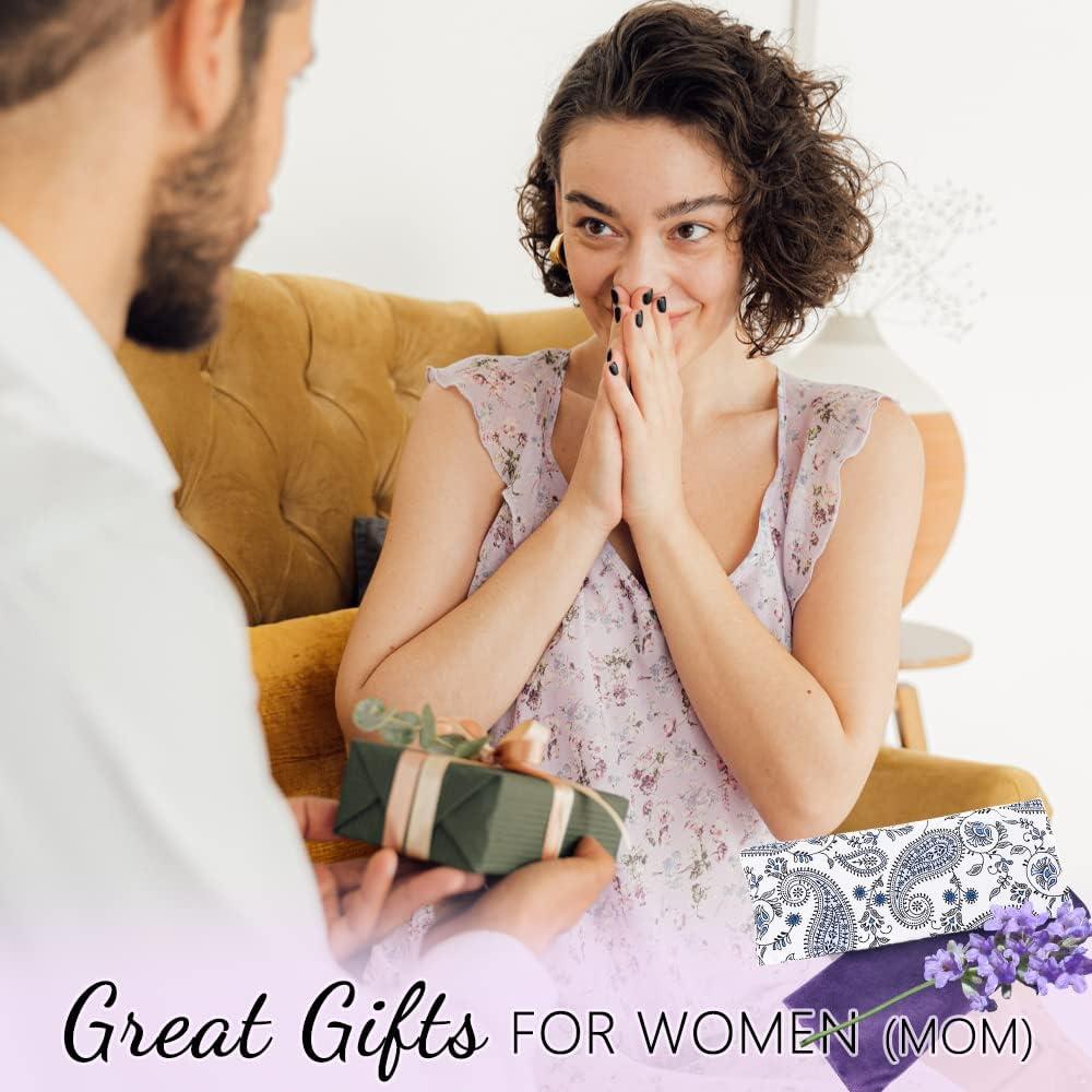 Almohadilla para Ojos Hihealer de Lavanda 25x10 cm - Relajación