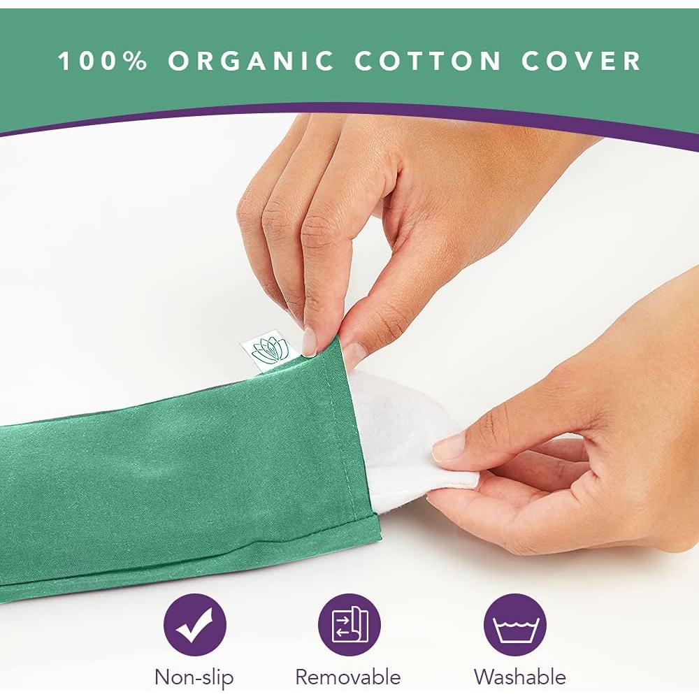 Almohadilla de Ojos de Lavanda con Peso NOLAVA 22.86x11.43cm