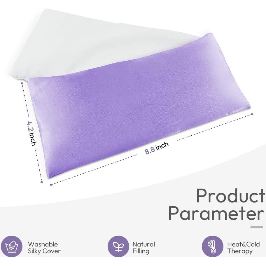 Cojín para los Ojos MORLIDEN de Lavanda Calentable 1 Cuenta