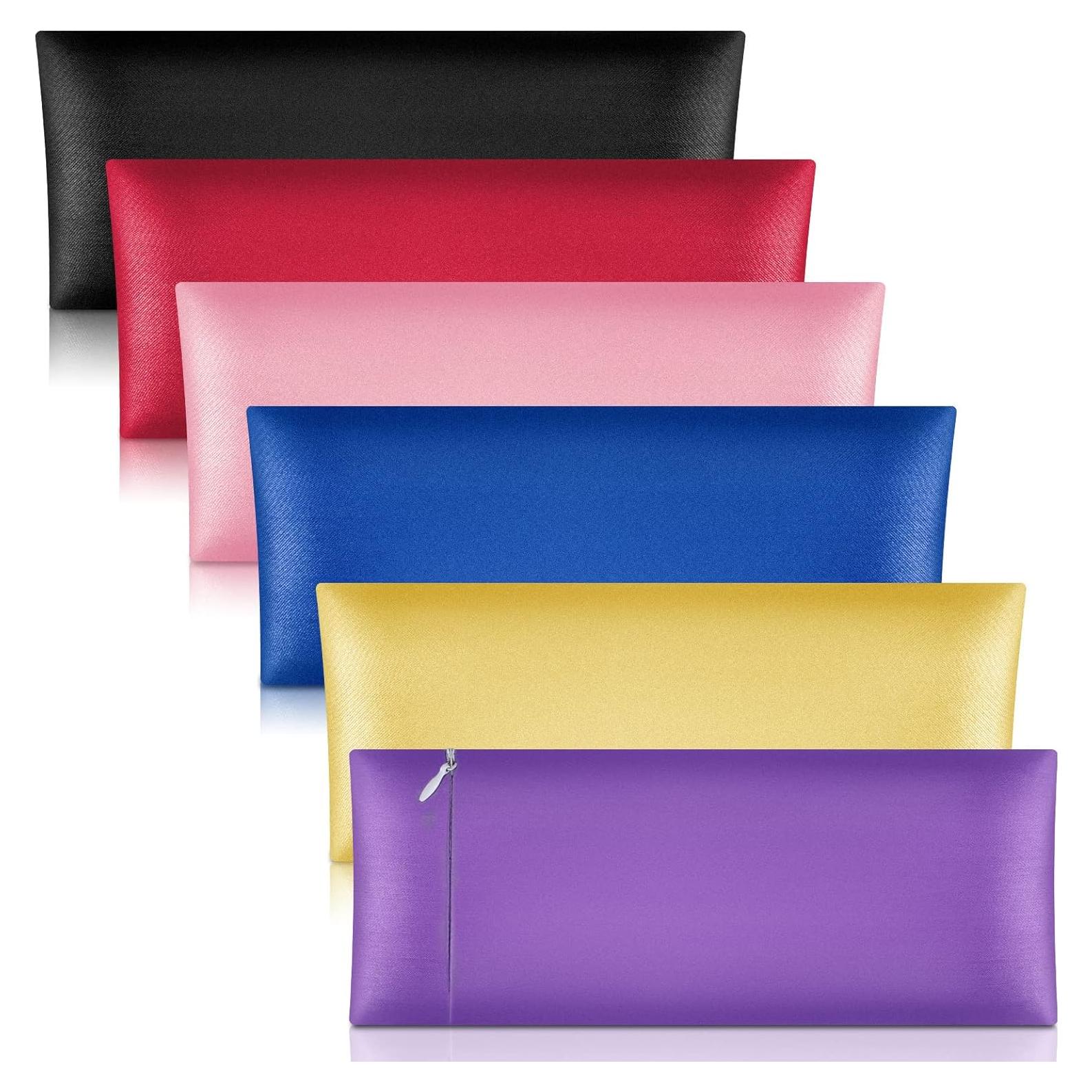 Funda de Almohada para Ojos Satén Tudomro 6 Piezas 25x10cm