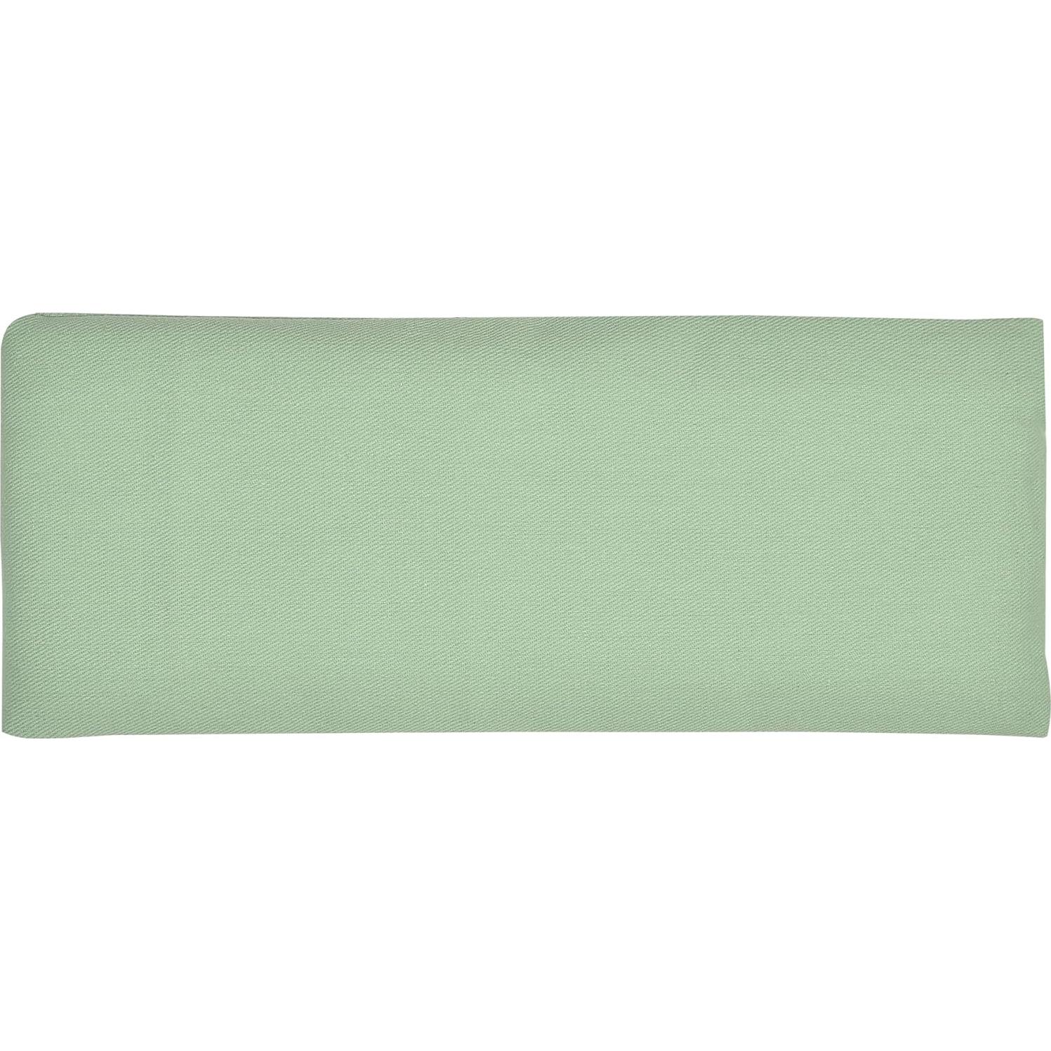 Almohadilla para ojos Wellrox verde con semillas de lino y lavanda