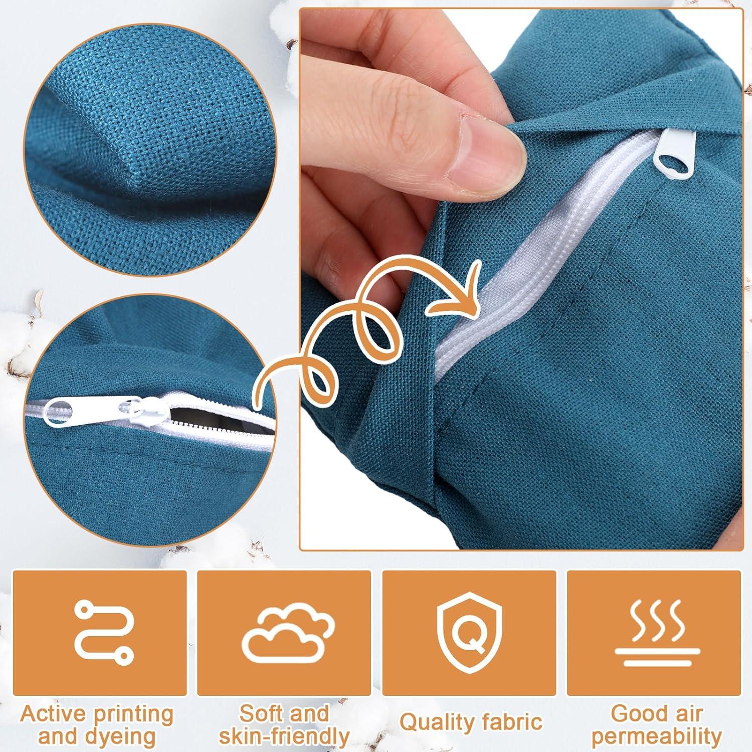 Paquete de 6 Fundas de Almohada para Ojos SmoothNovelty 23x11.5cm