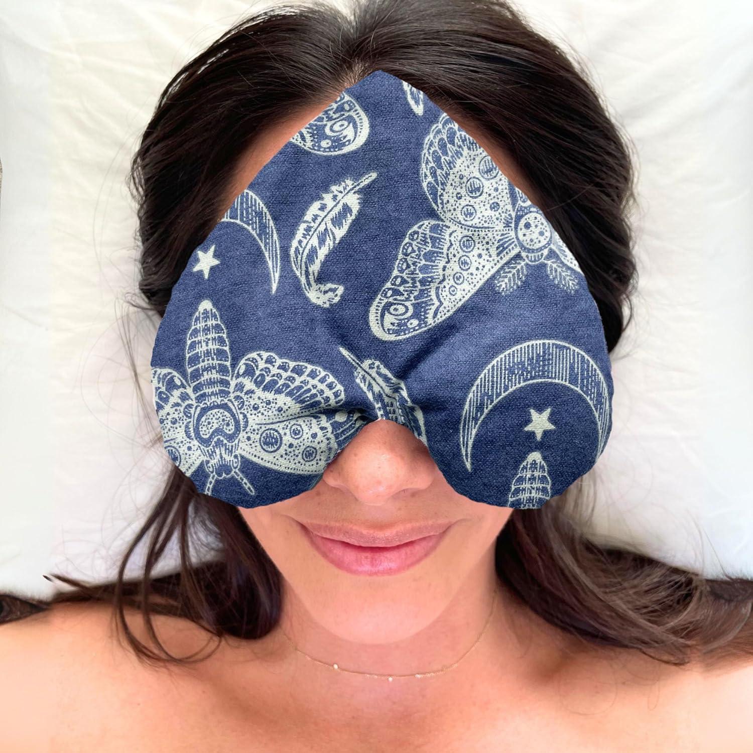 Almohadilla para ojos Lavanda Casa de Laura - Semillas de lino